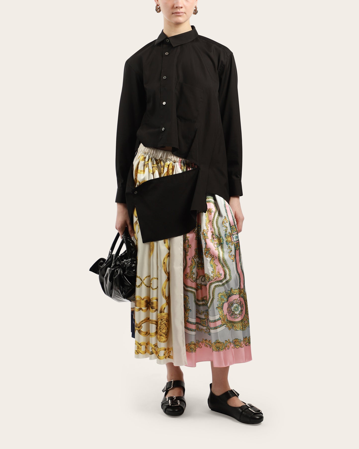 Chain Print Skirt