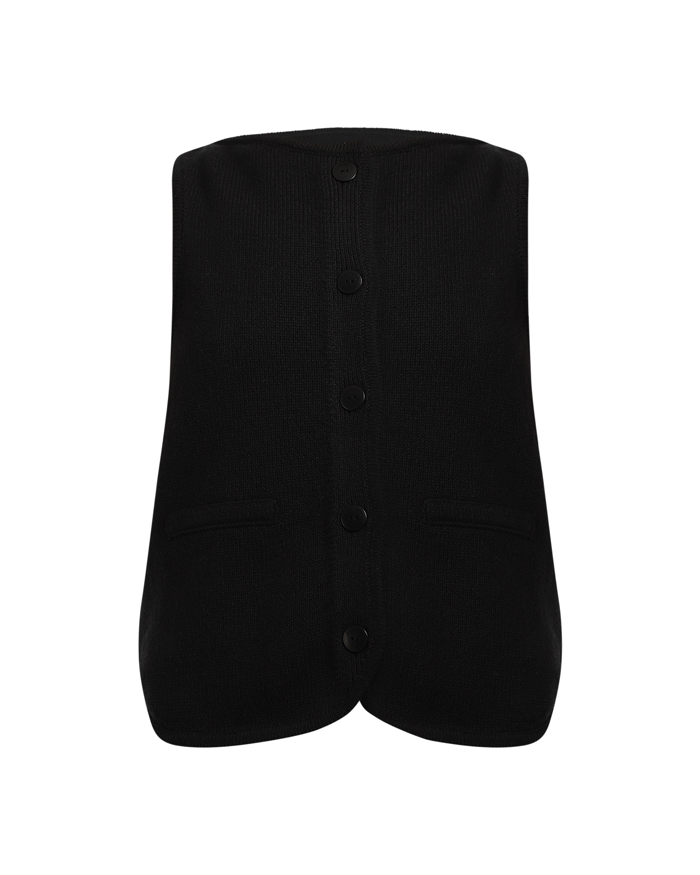 Boat-Neck Waistcoat