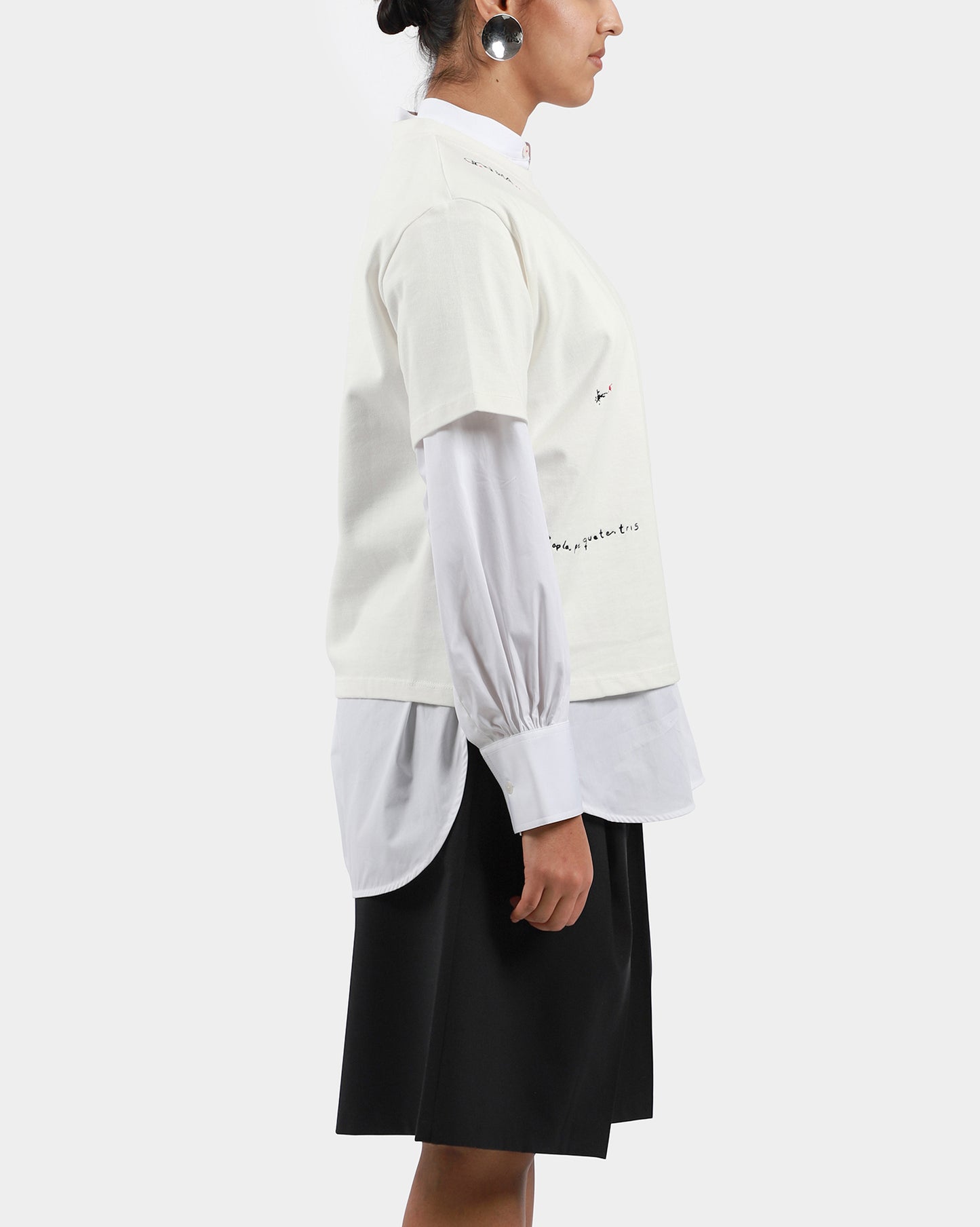 Instante Embroidered T-Shirt White