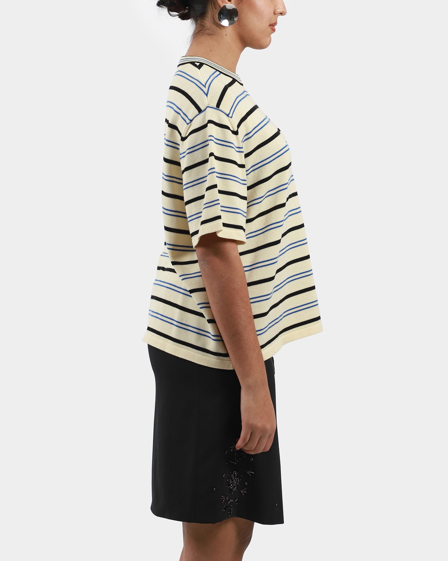 Organic Cotton Striped T-Shirt