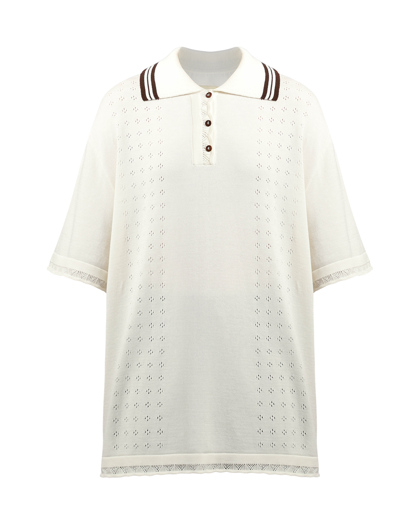 Pointelle Polo