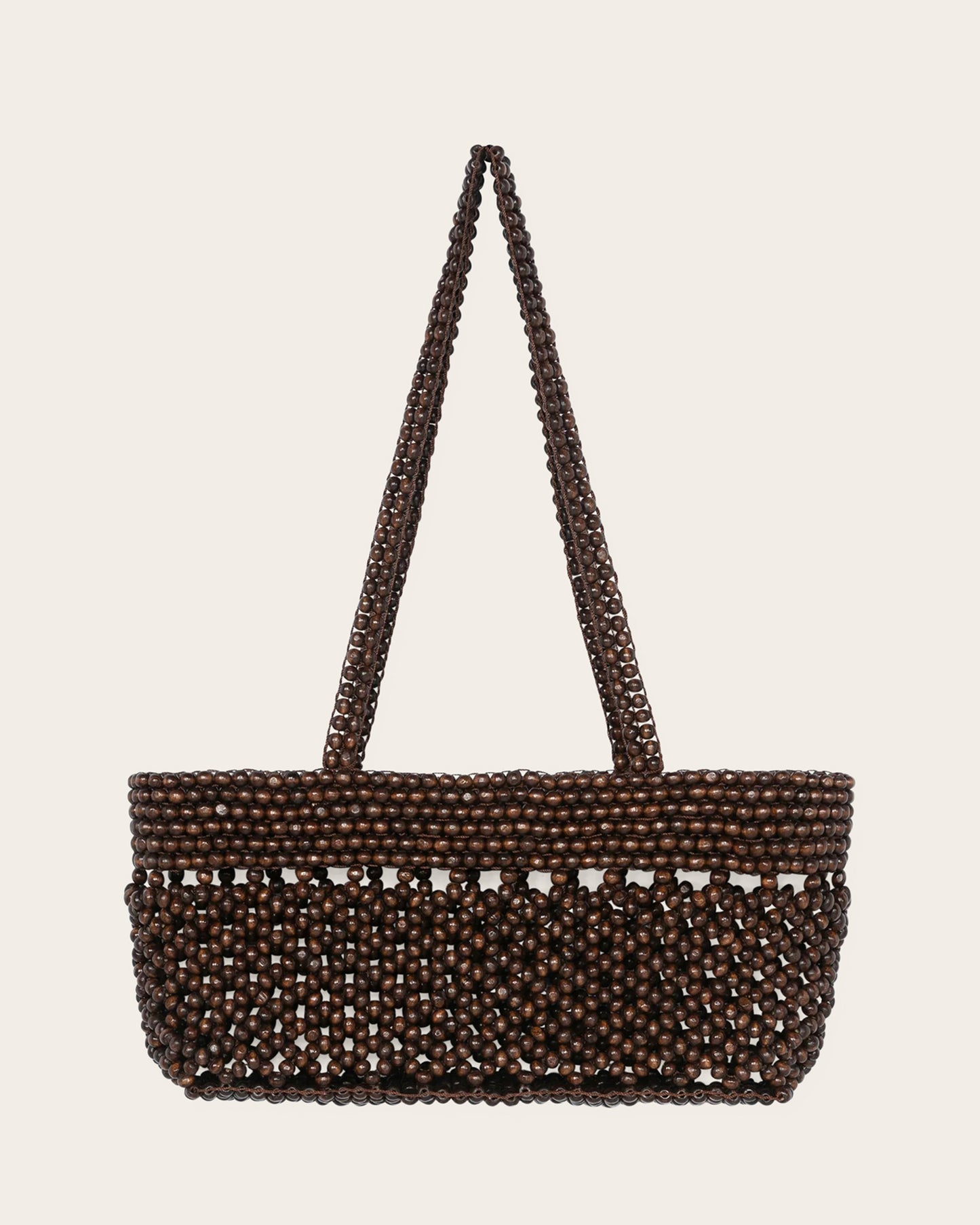 Wooden Beads Mini Bag