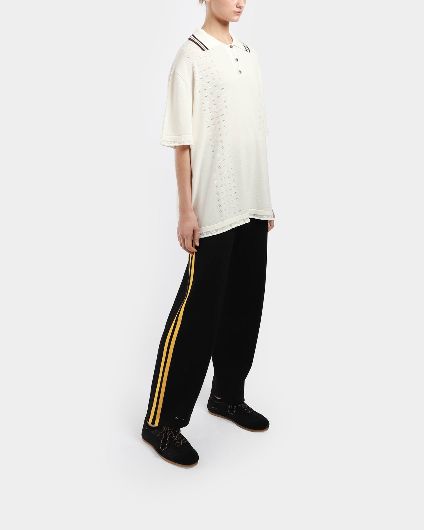 Pointelle Polo