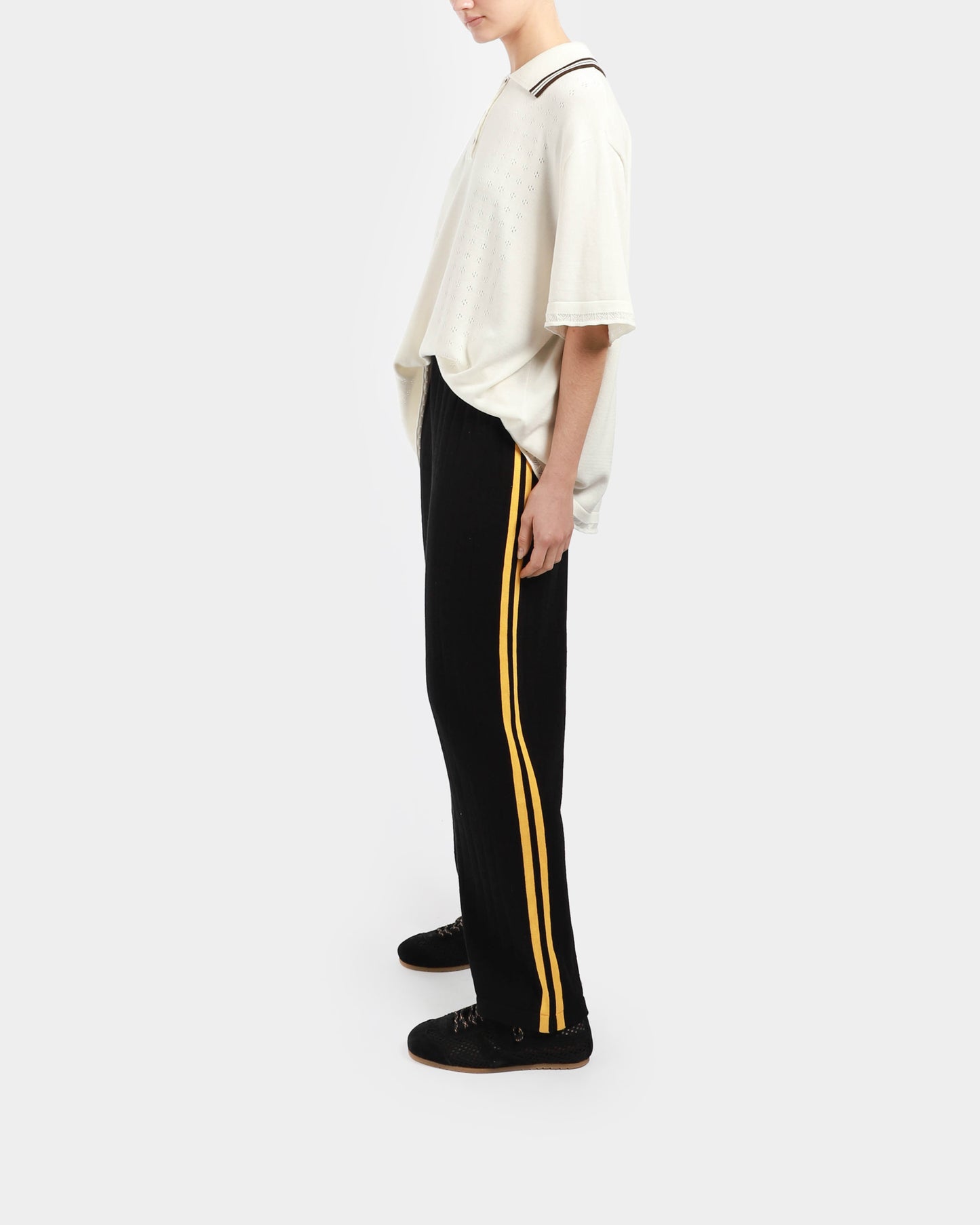 Pointelle Polo