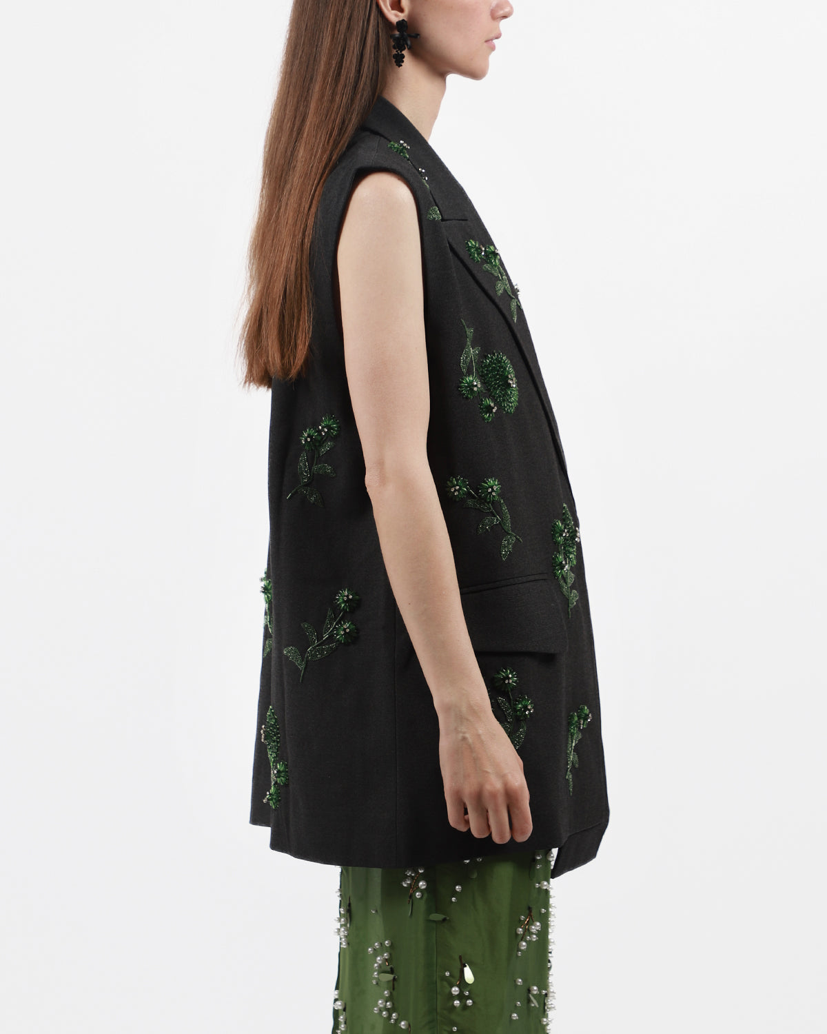 Marigold Embellished Vest
