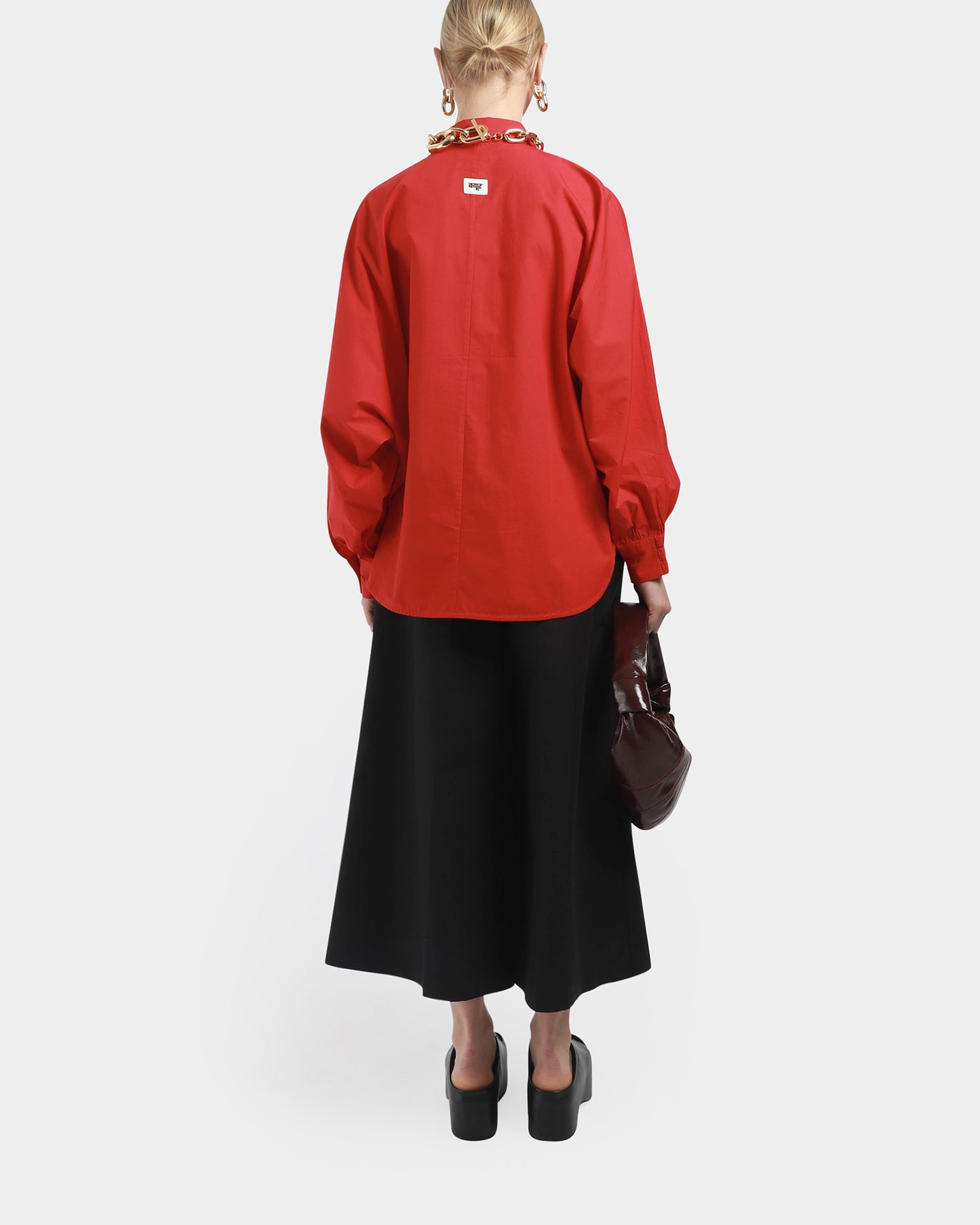 Double Fresco Batwing Shirt