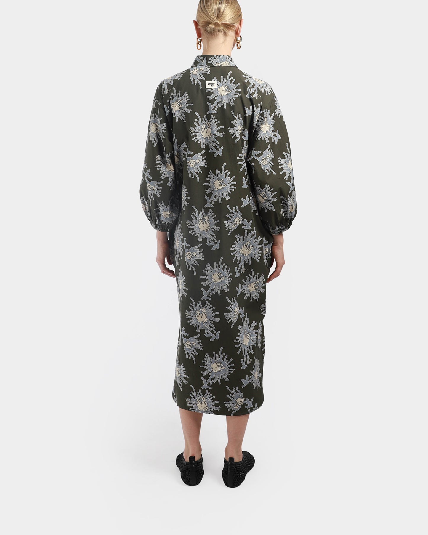 Handcrafted Luminous Shirt Dress