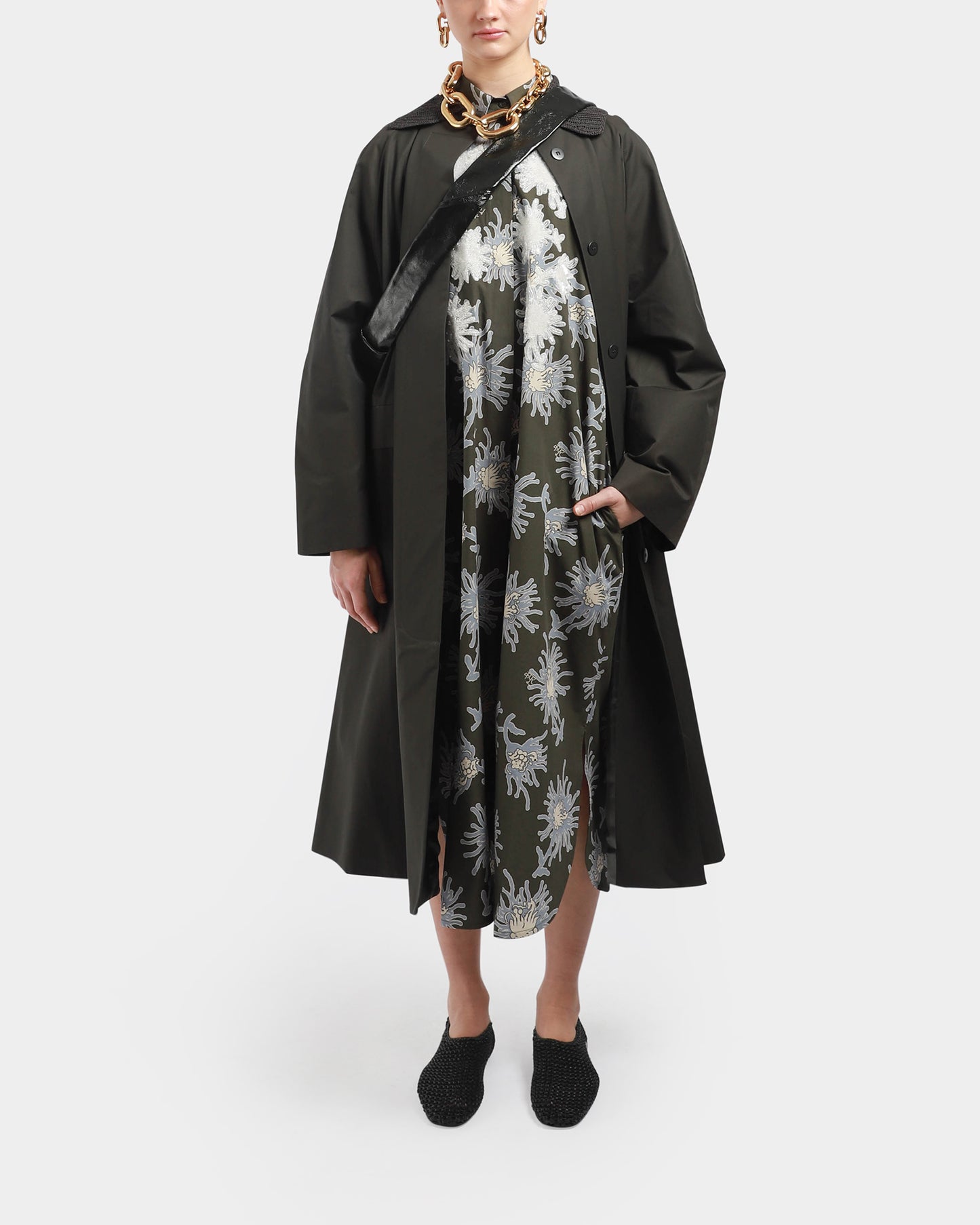 Handcrafted Luminous Shirt Dress