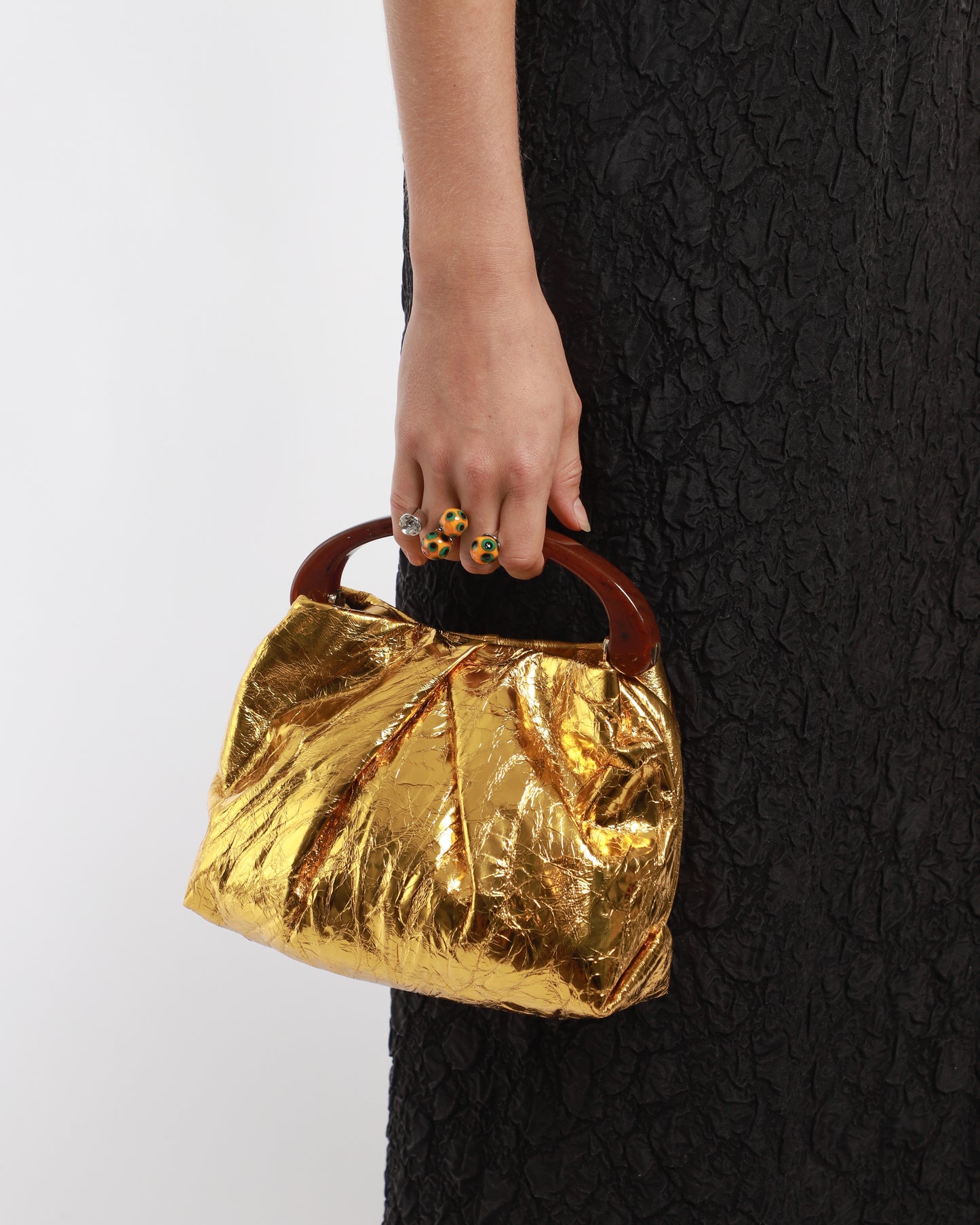 Crisp Top Handle Bag