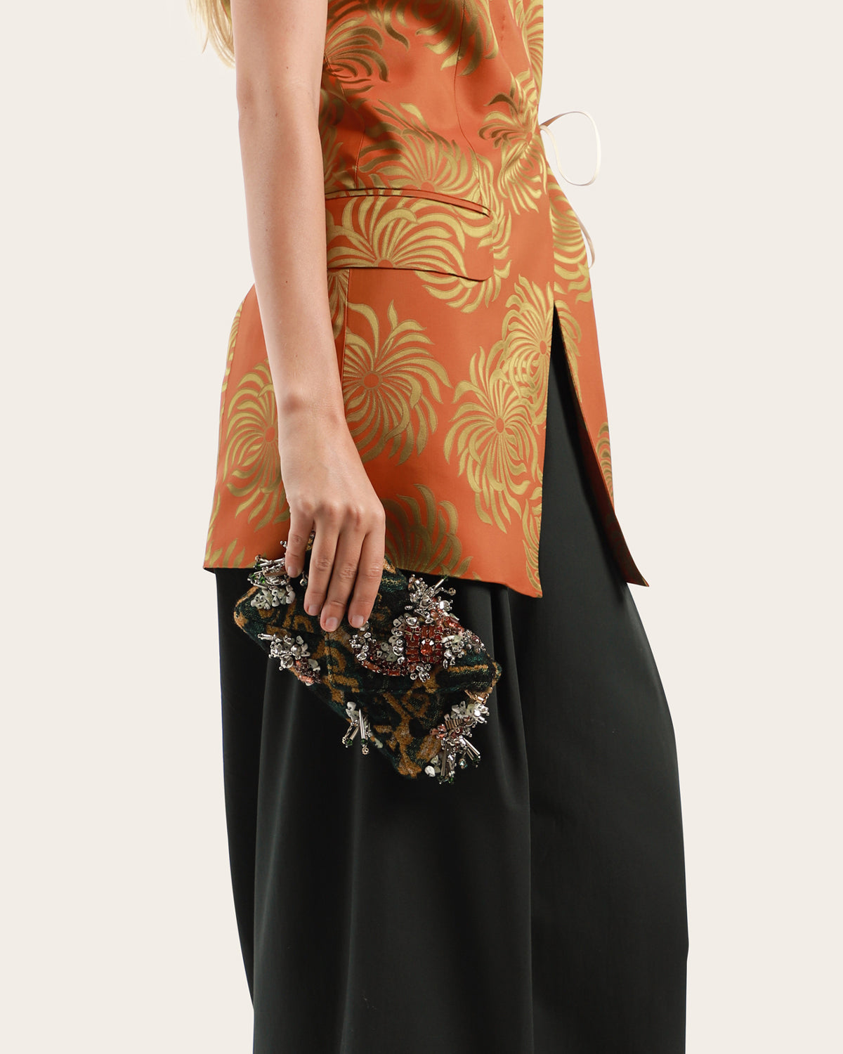 Embellished Envelope Bag