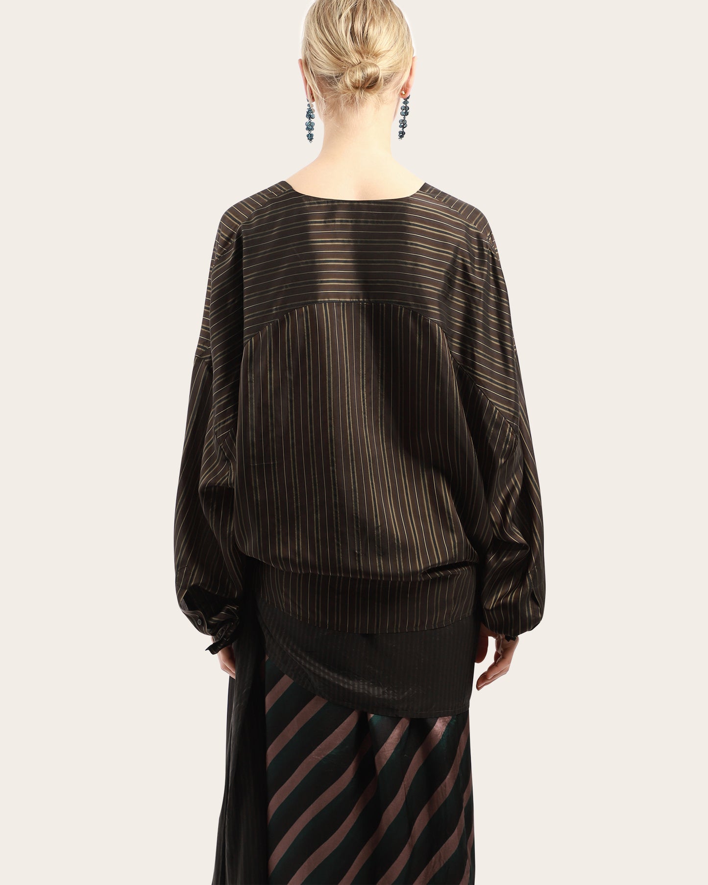 Camiel Wrap Silk Top