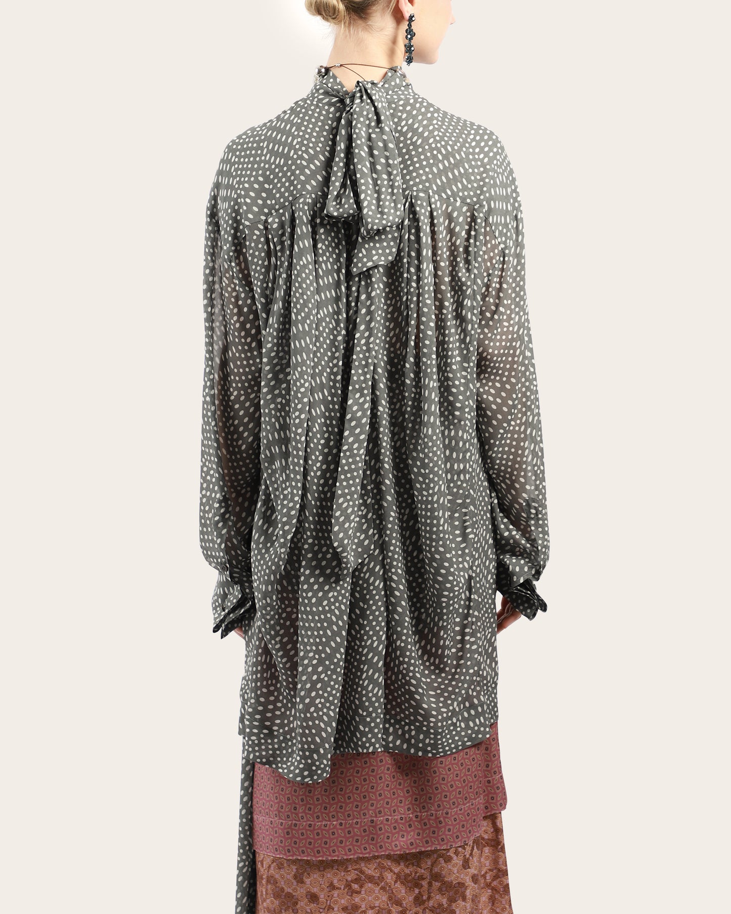 Chaddy Spot Blouse