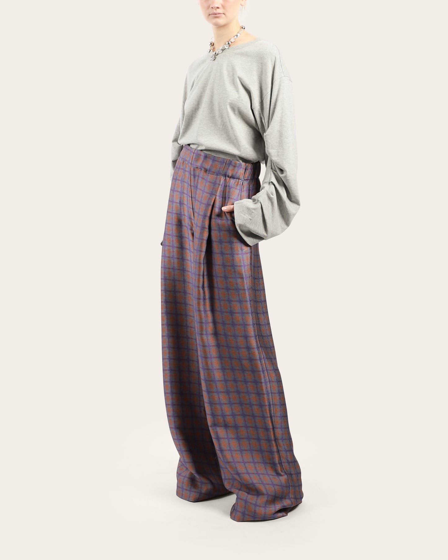 Pila Check Pants