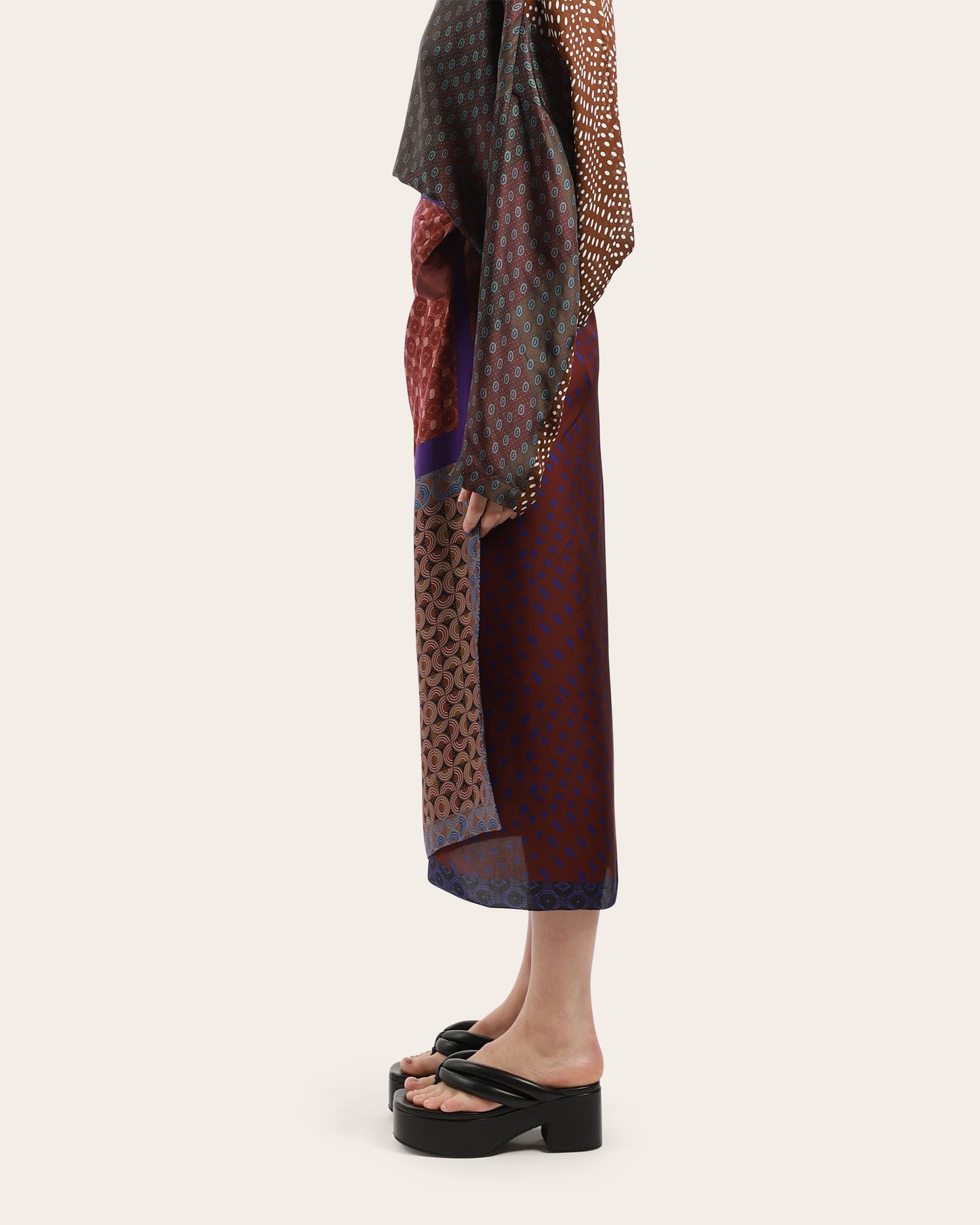 Scarfy Tie Skirt
