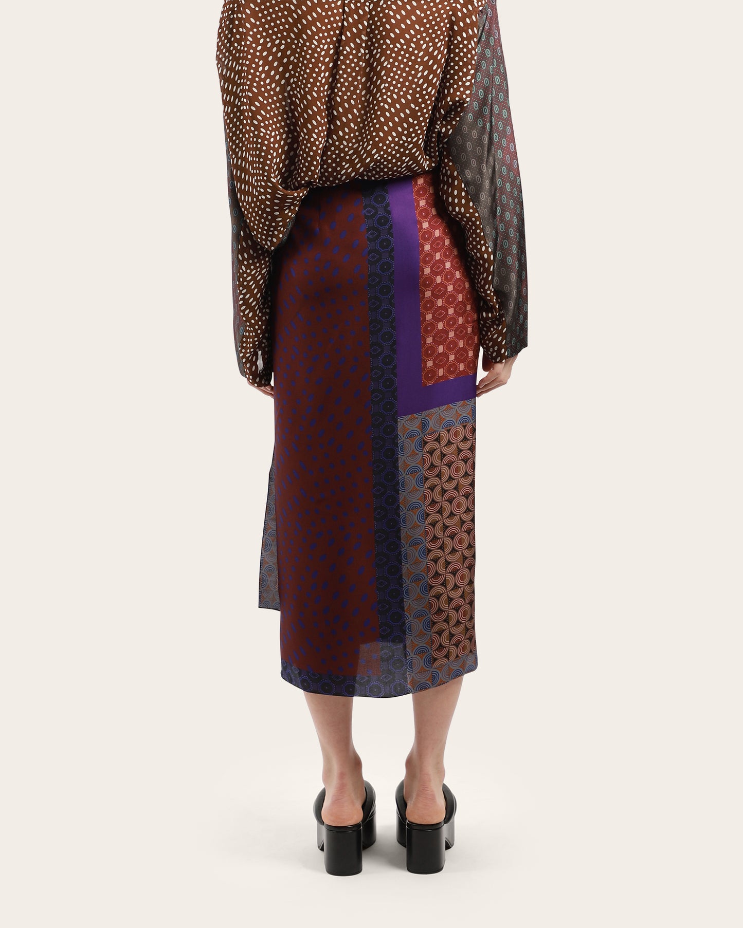 Scarfy Tie Skirt