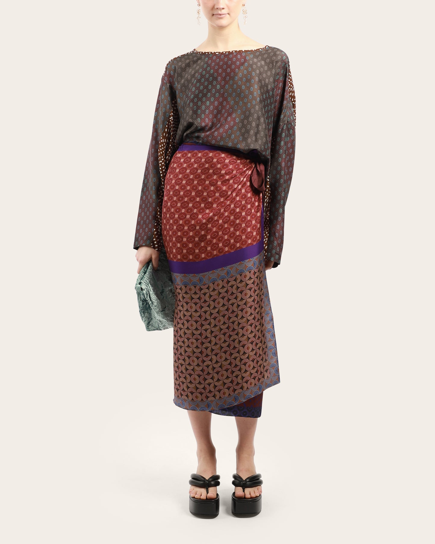 Scarfy Tie Skirt