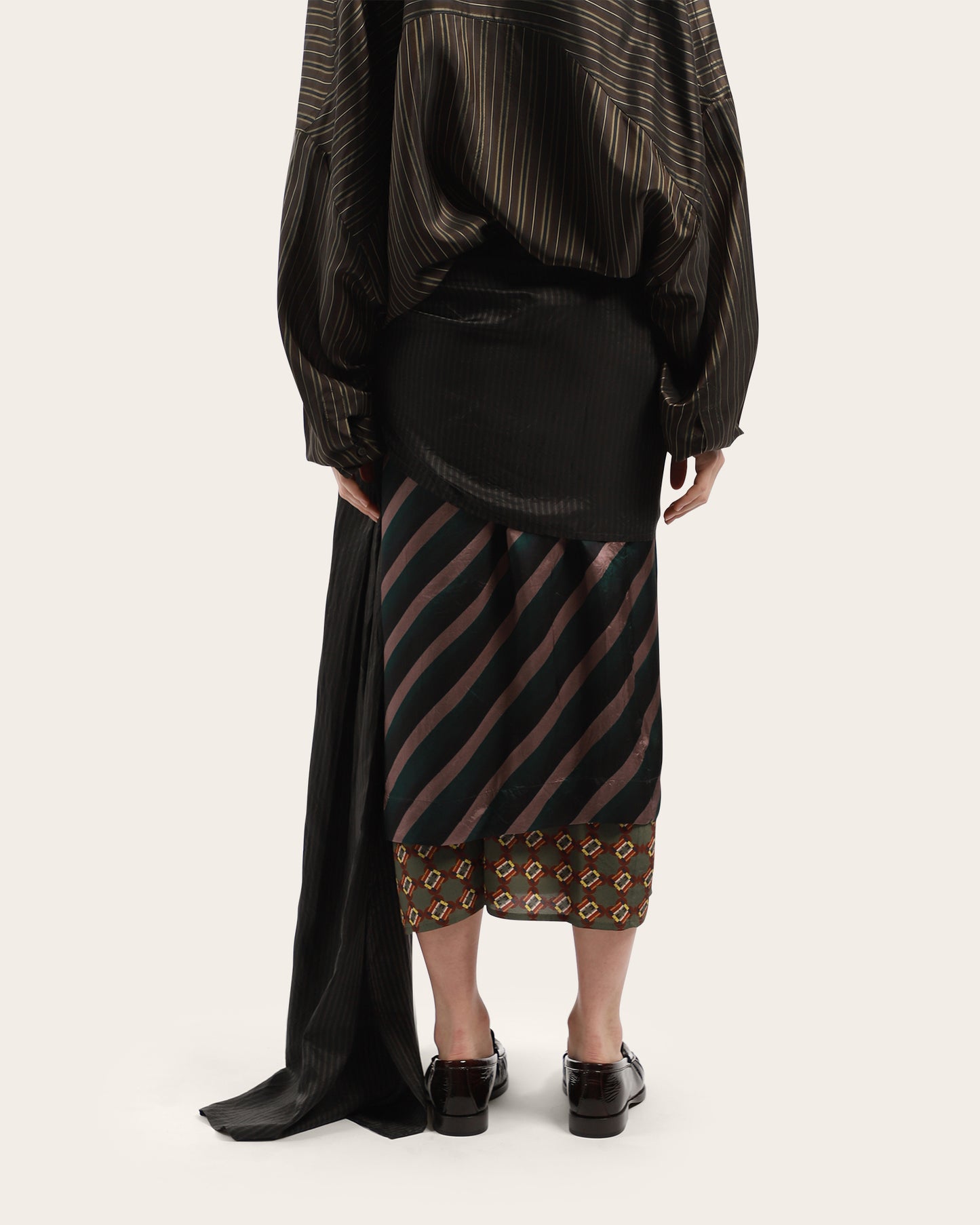 Senice Stripe Skirt