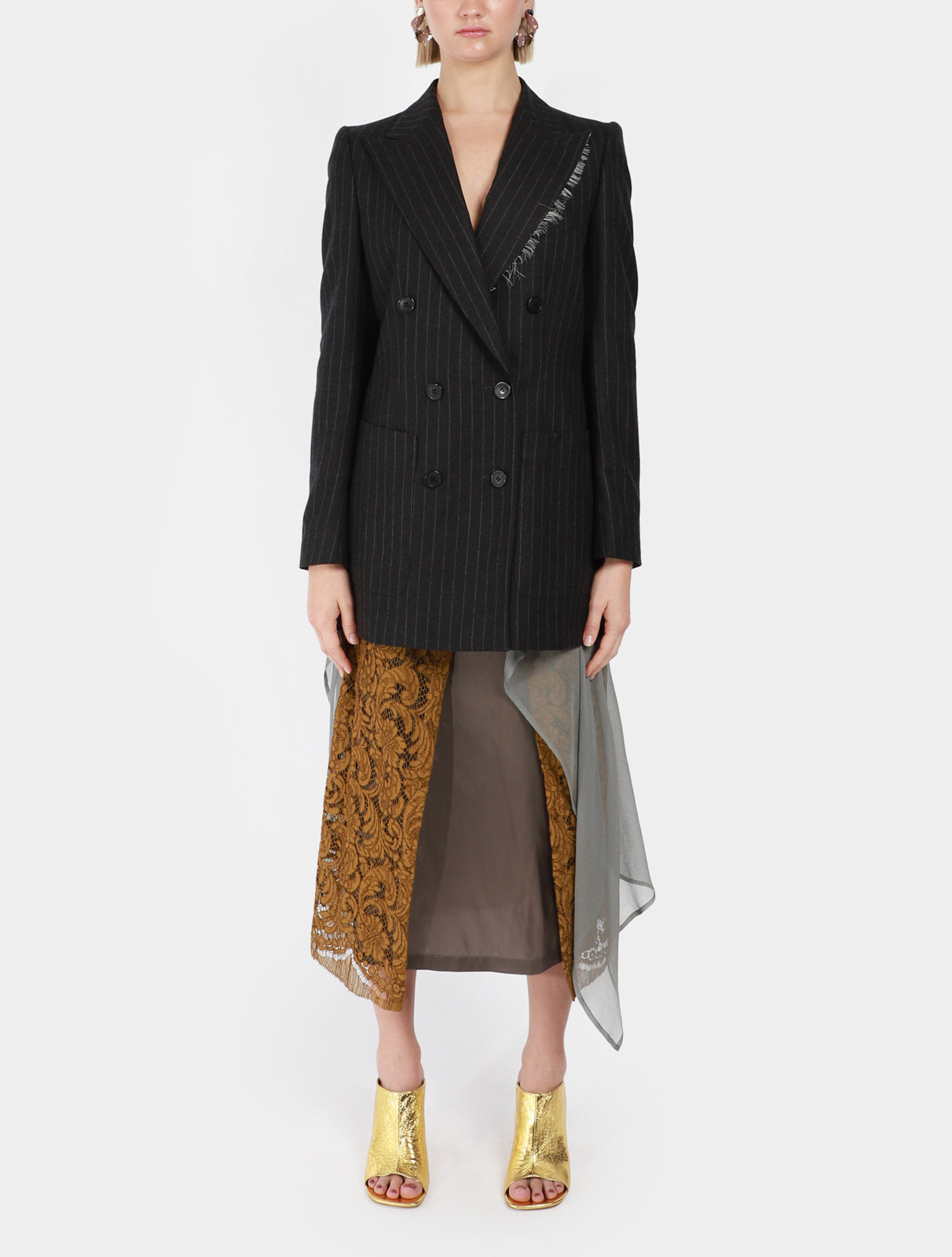 Sosta Lace Drape Skirt