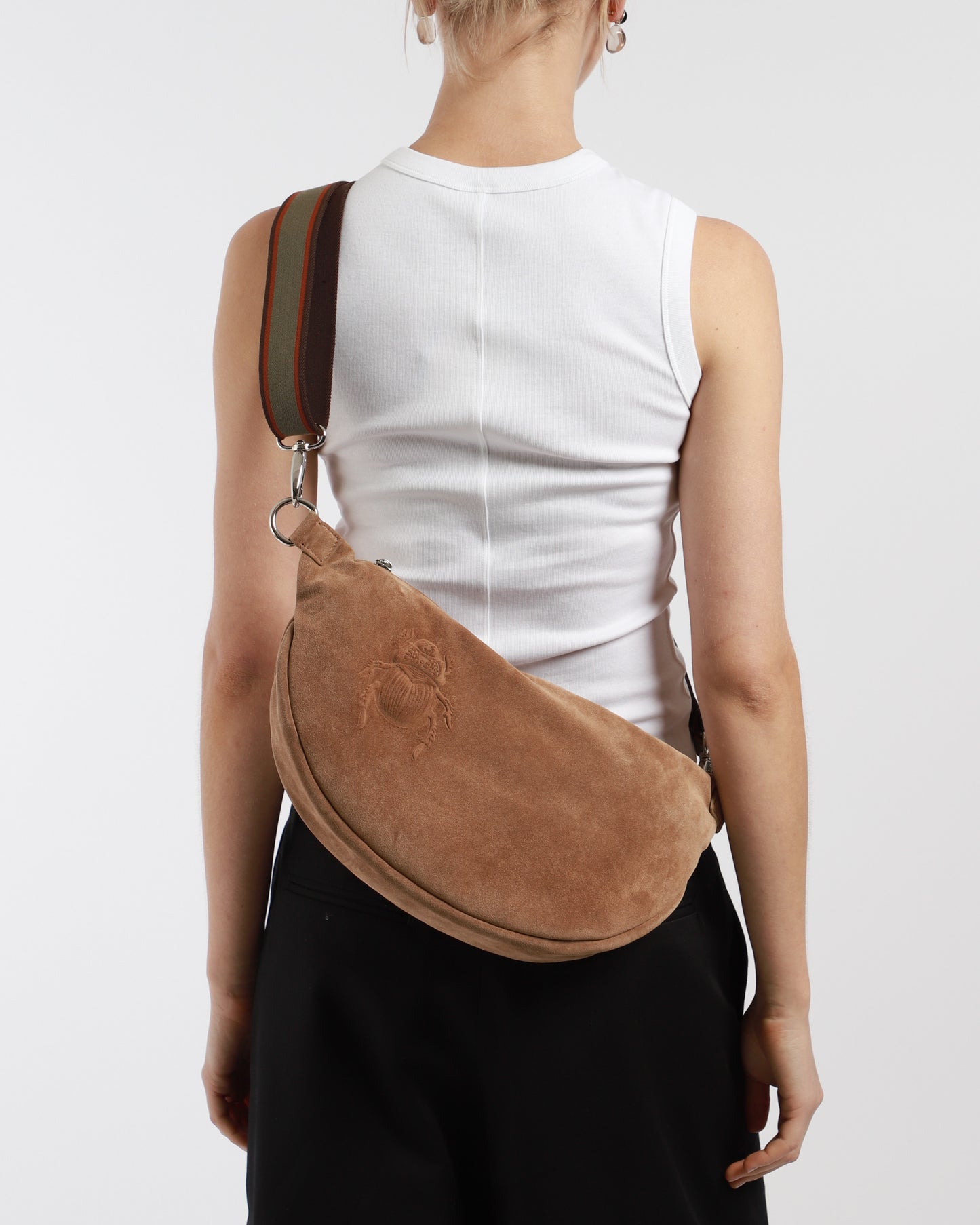 XL Scarab Suede Belt Bag