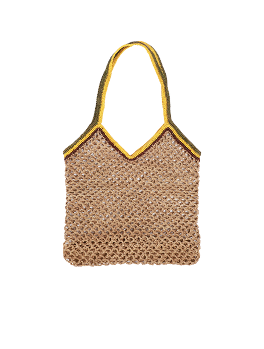 Network Raffia Bag