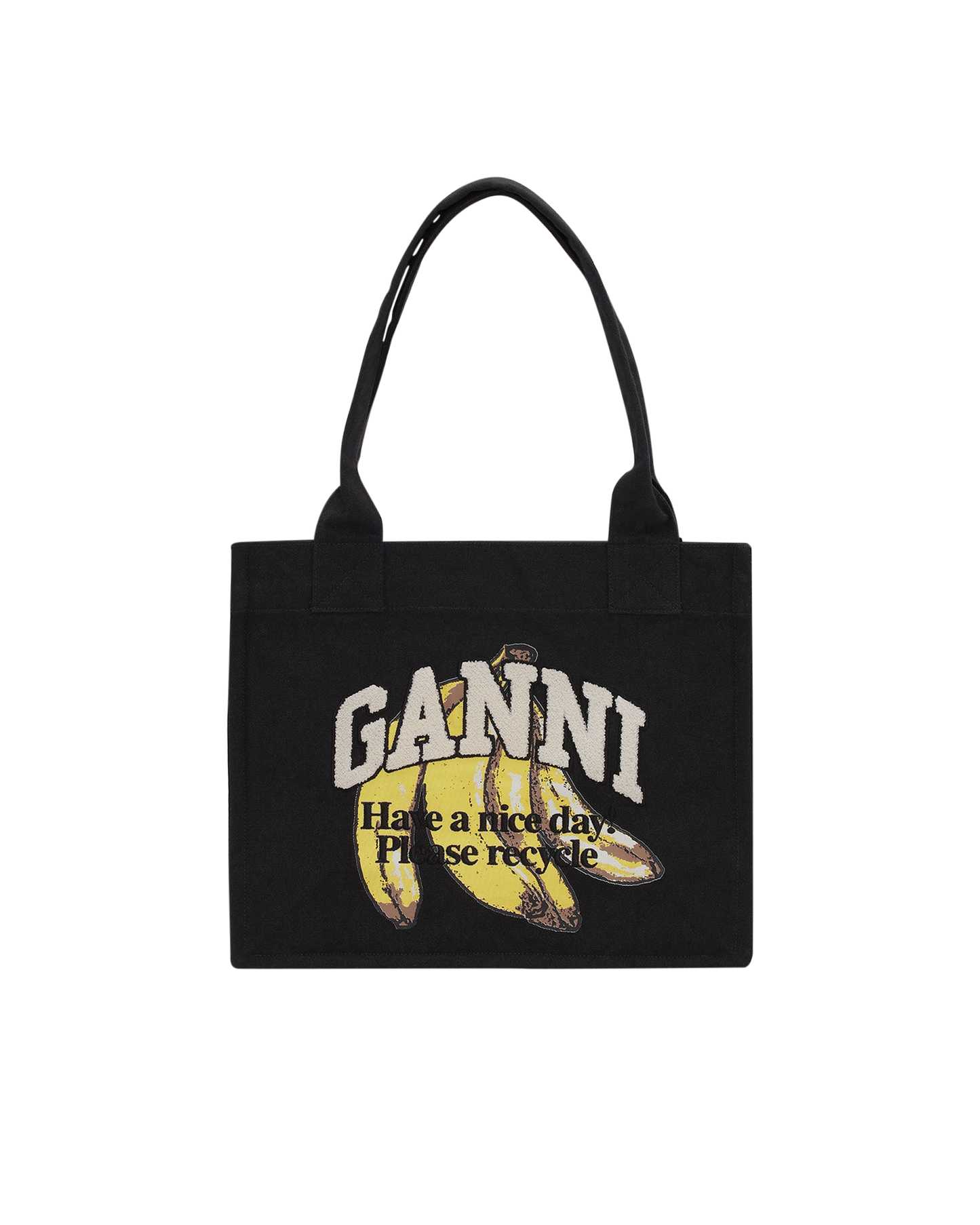 Banana Print Shopper