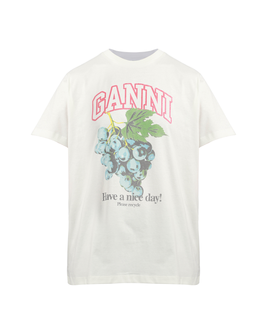 Basic Jersey Grapes Relaxed T-shirt