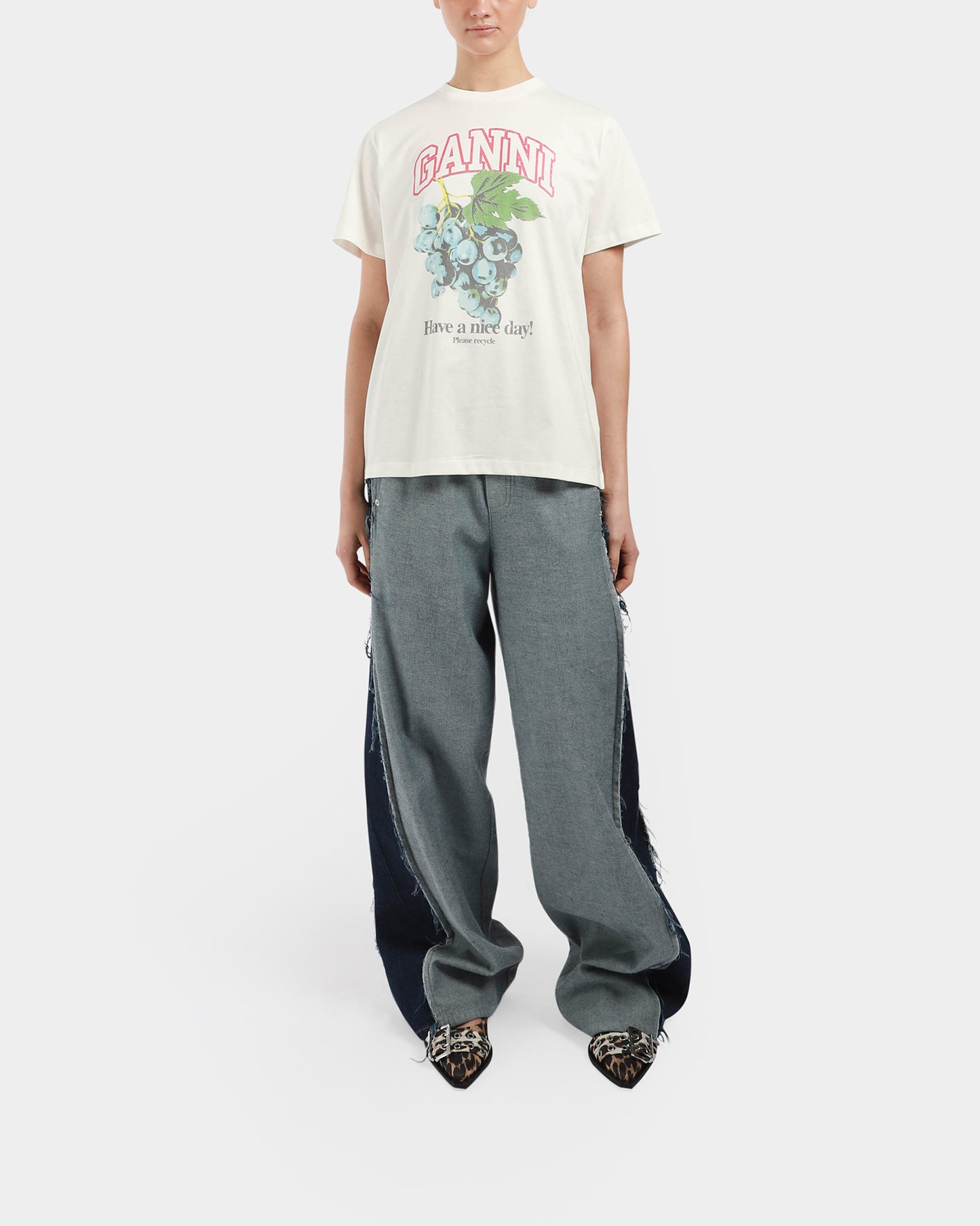 Basic Jersey Grapes Relaxed T-shirt