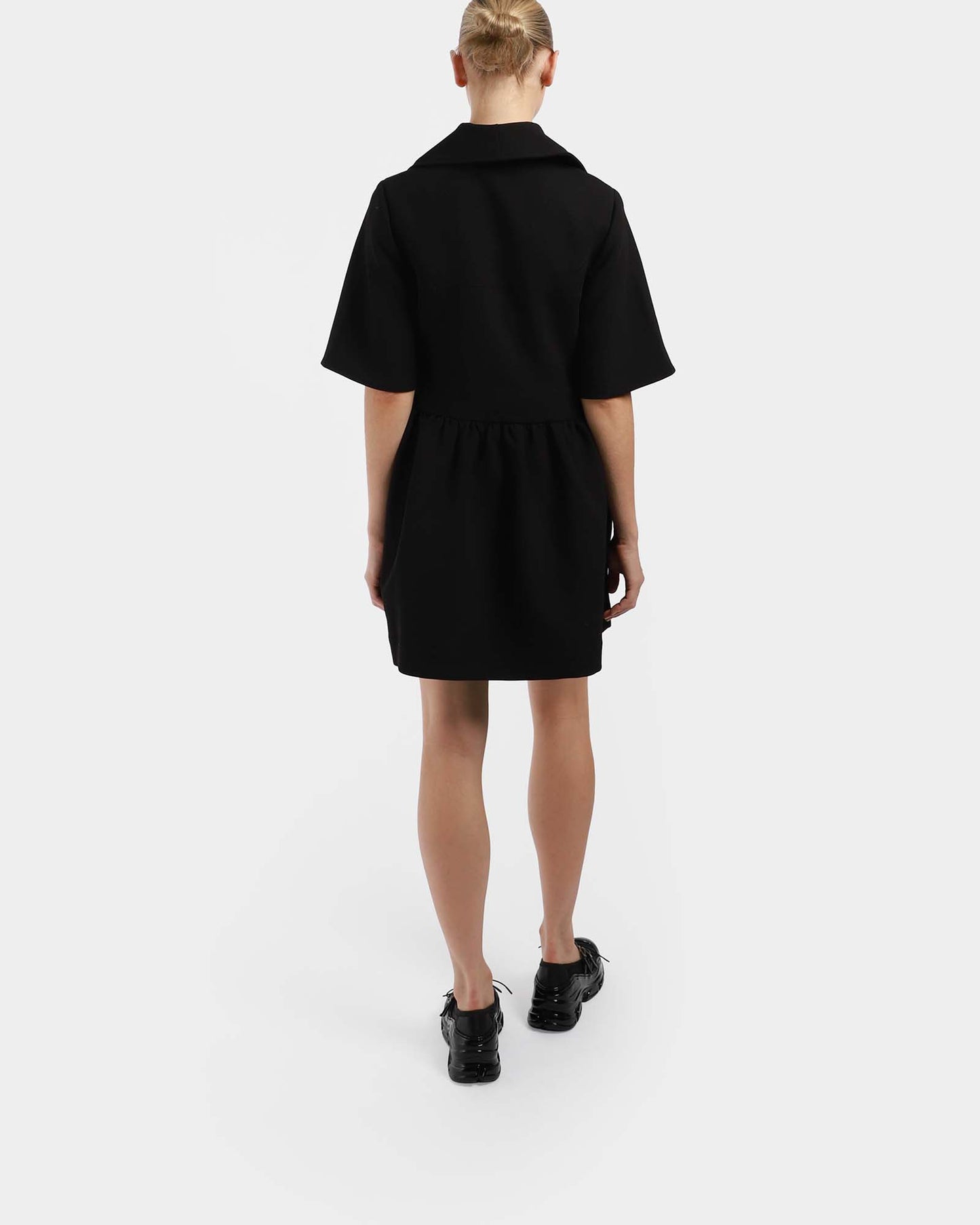Bonded Crepe Mini Dress
