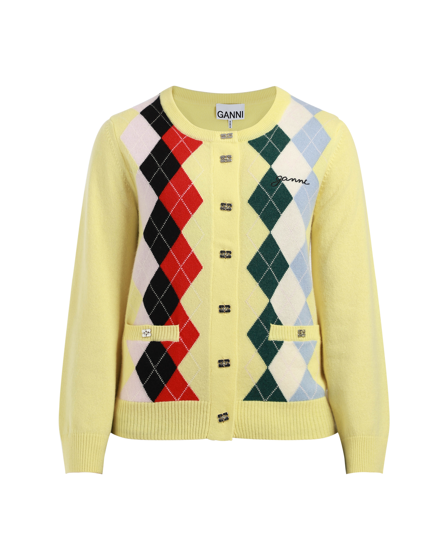 Cashmere Wool Mix Cardigan