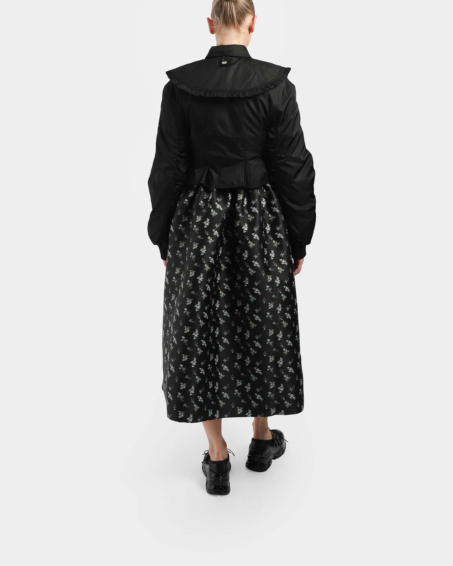 Duchesse Nylon Fitted Jacket