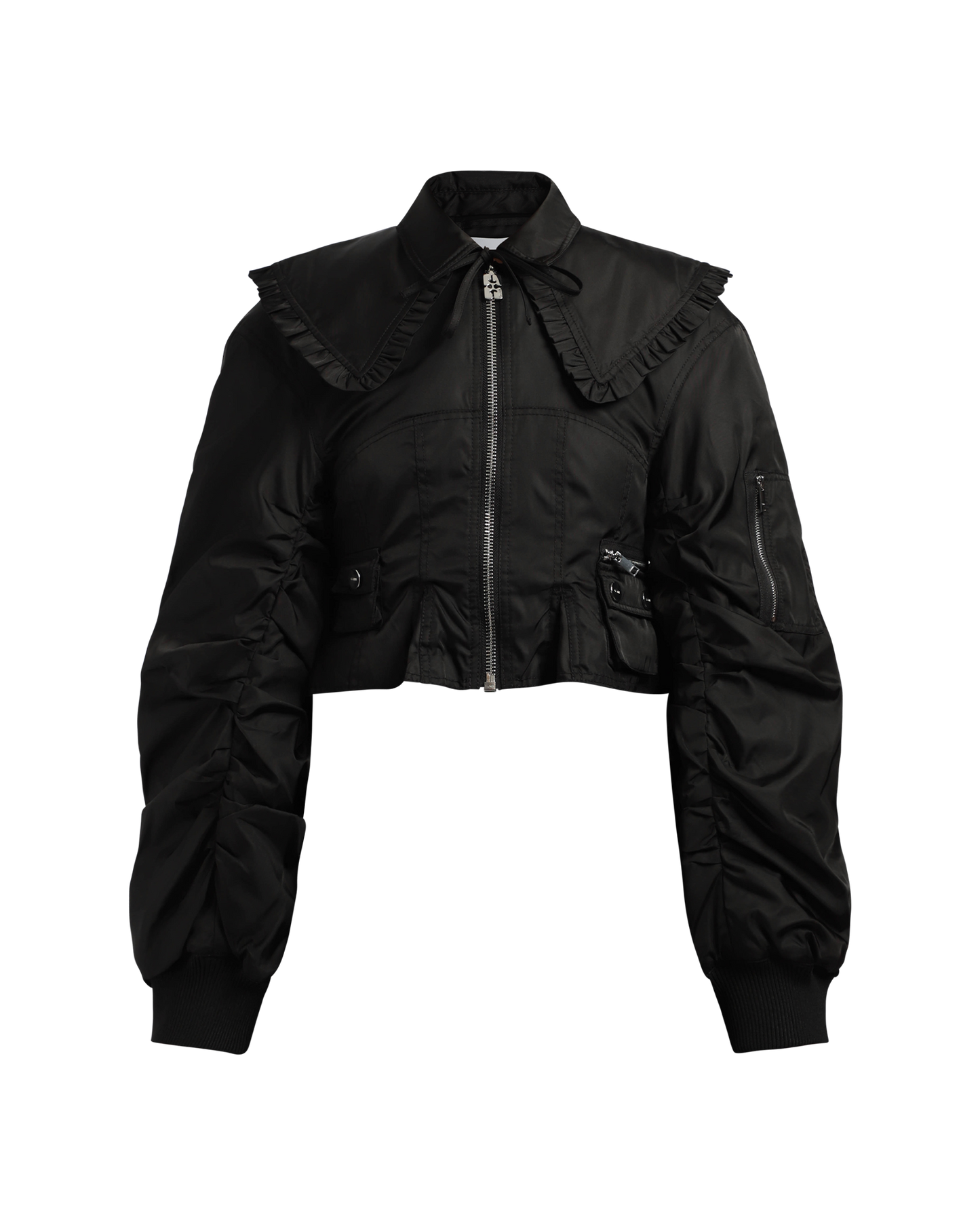 Duchesse Nylon Fitted Jacket