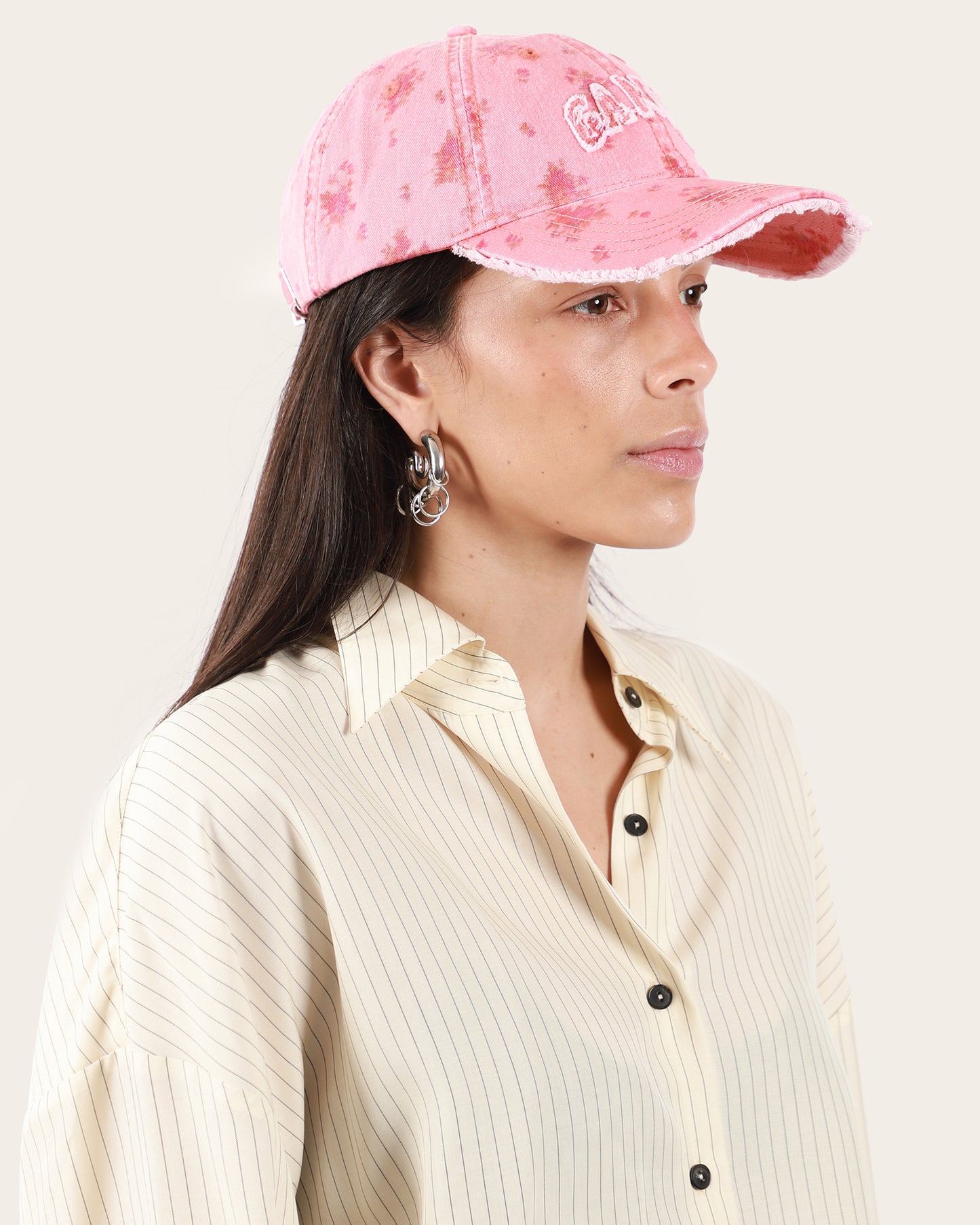 Print Canvas Cap