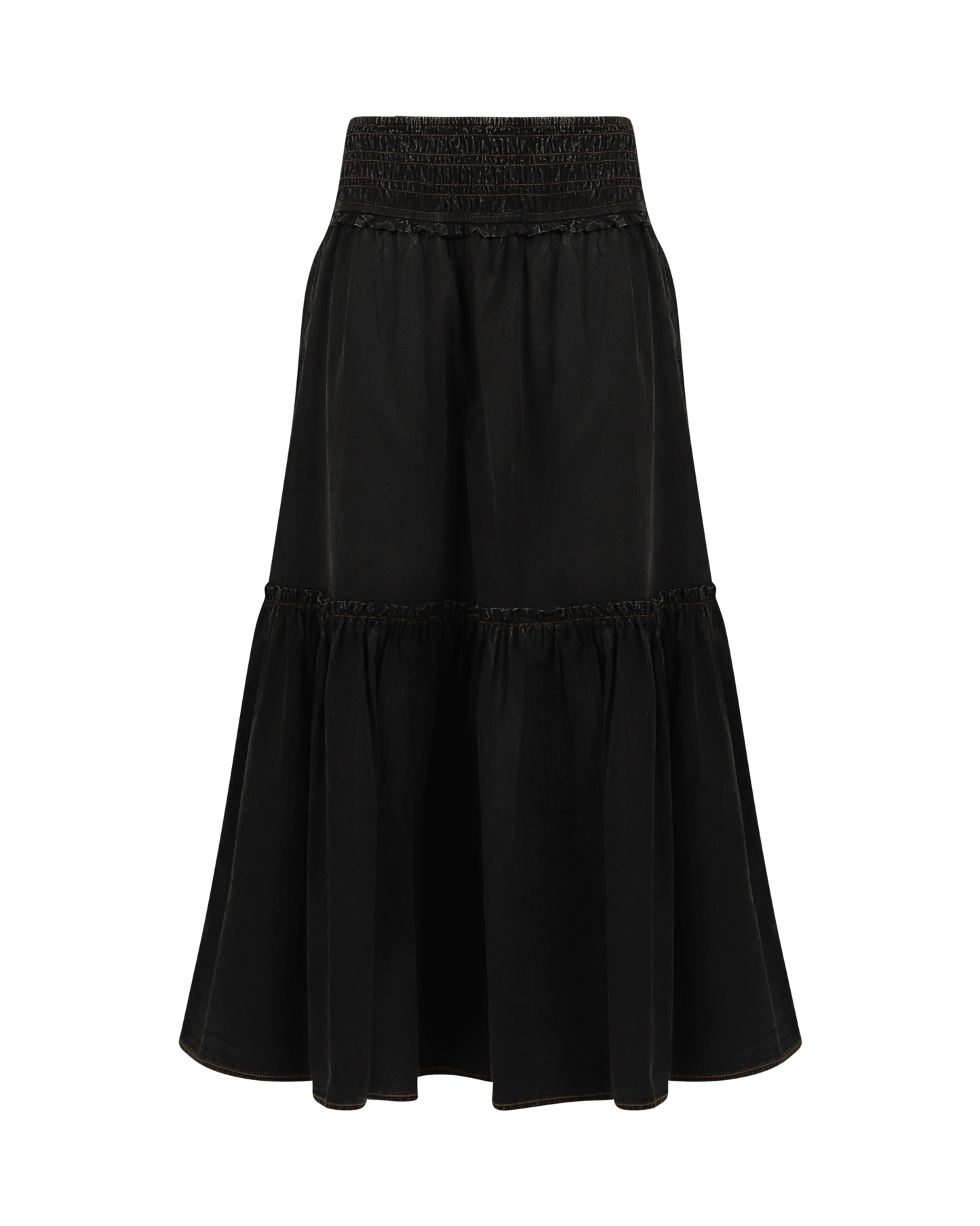 Smock Maxi Skirt
