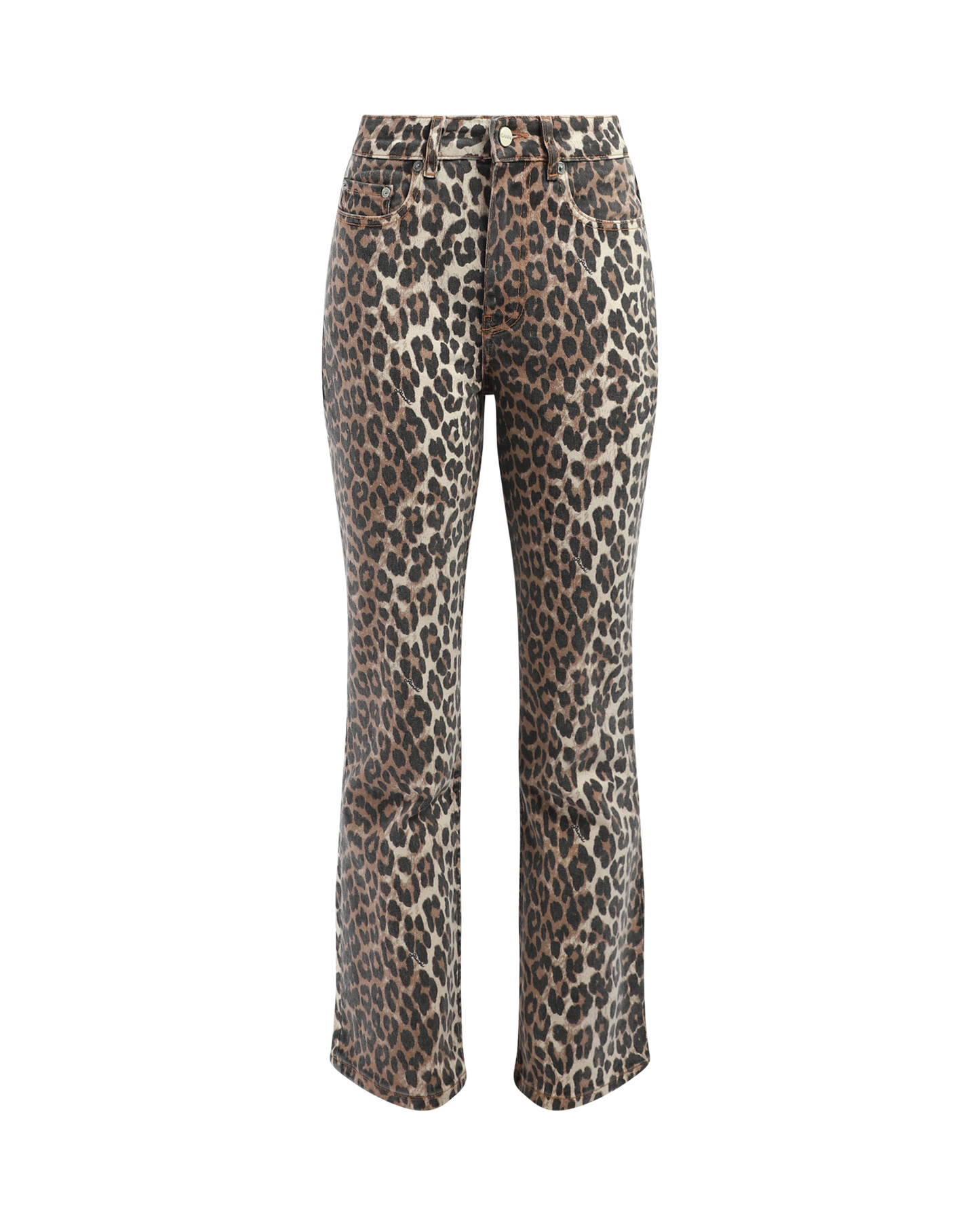 Leopard Betzy Cropped Jeans
