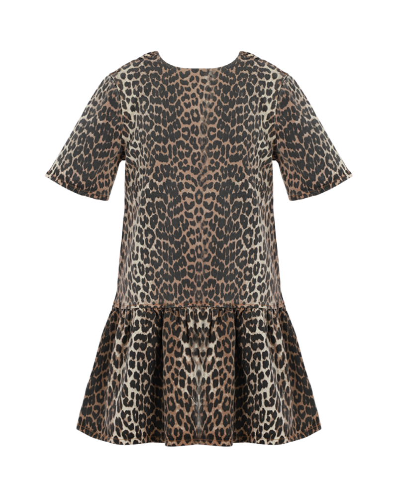 ganni-print-denim-open-back-mini-dress-leopard