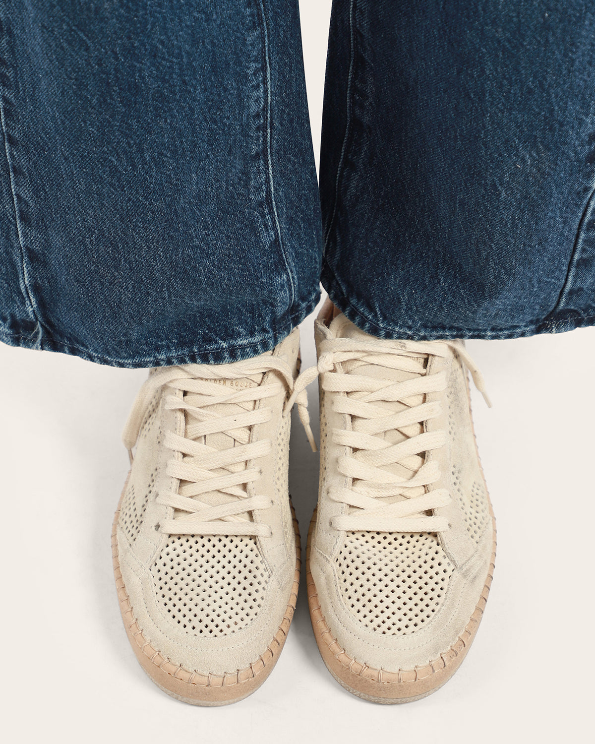 Ball Star Forated Suede Toe