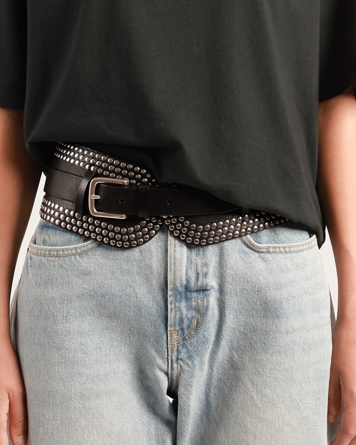 Micro Stud Sash Belt