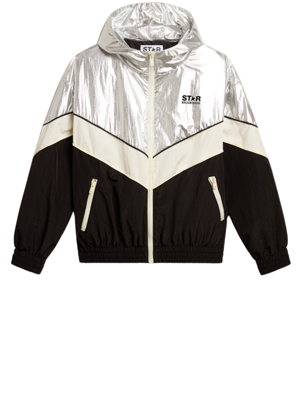Star Patchwork Windbreaker