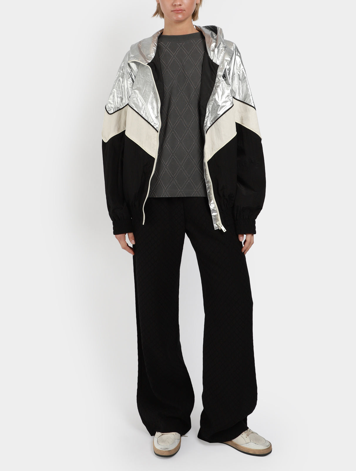 Star Patchwork Windbreaker