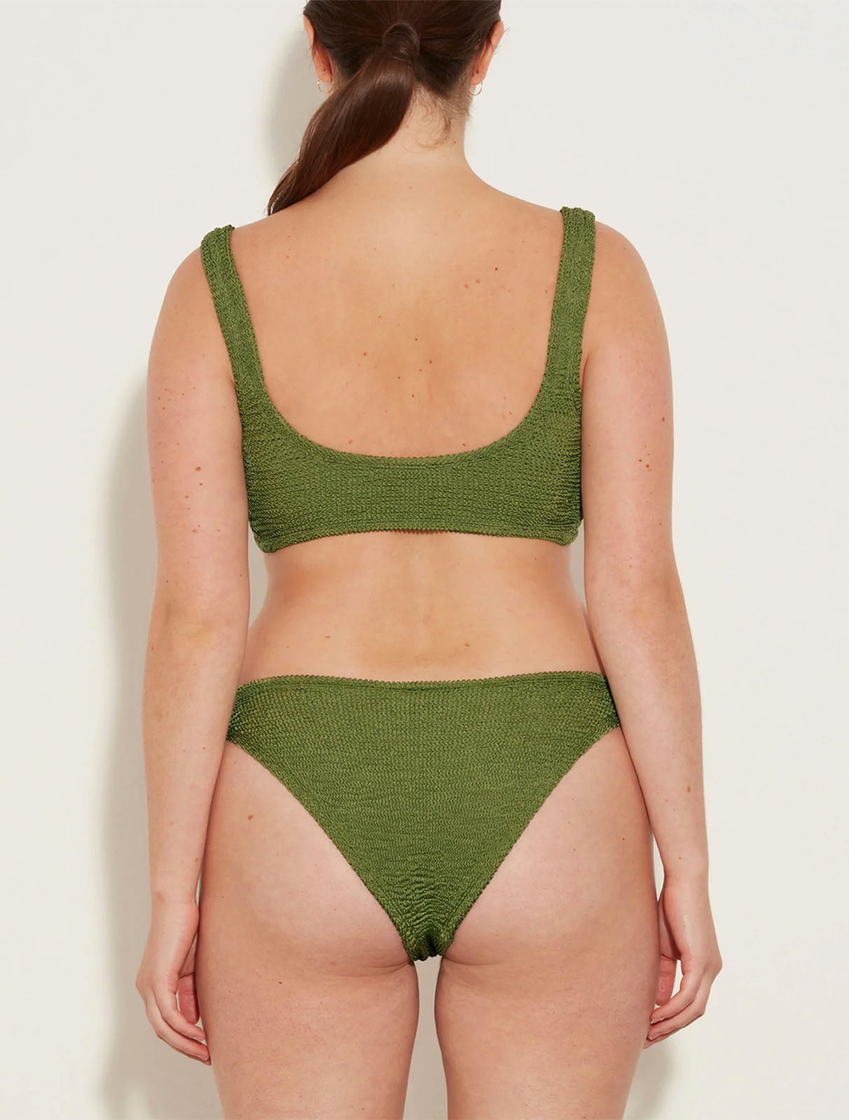 Juno Bikini Metallic Crinkle