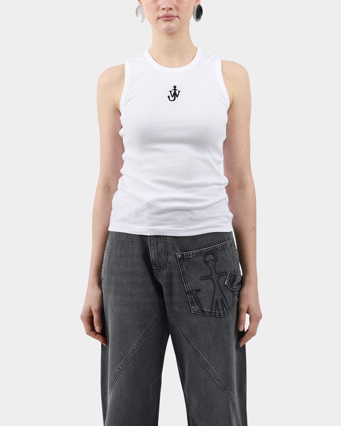 Anchor Embroidery Vest