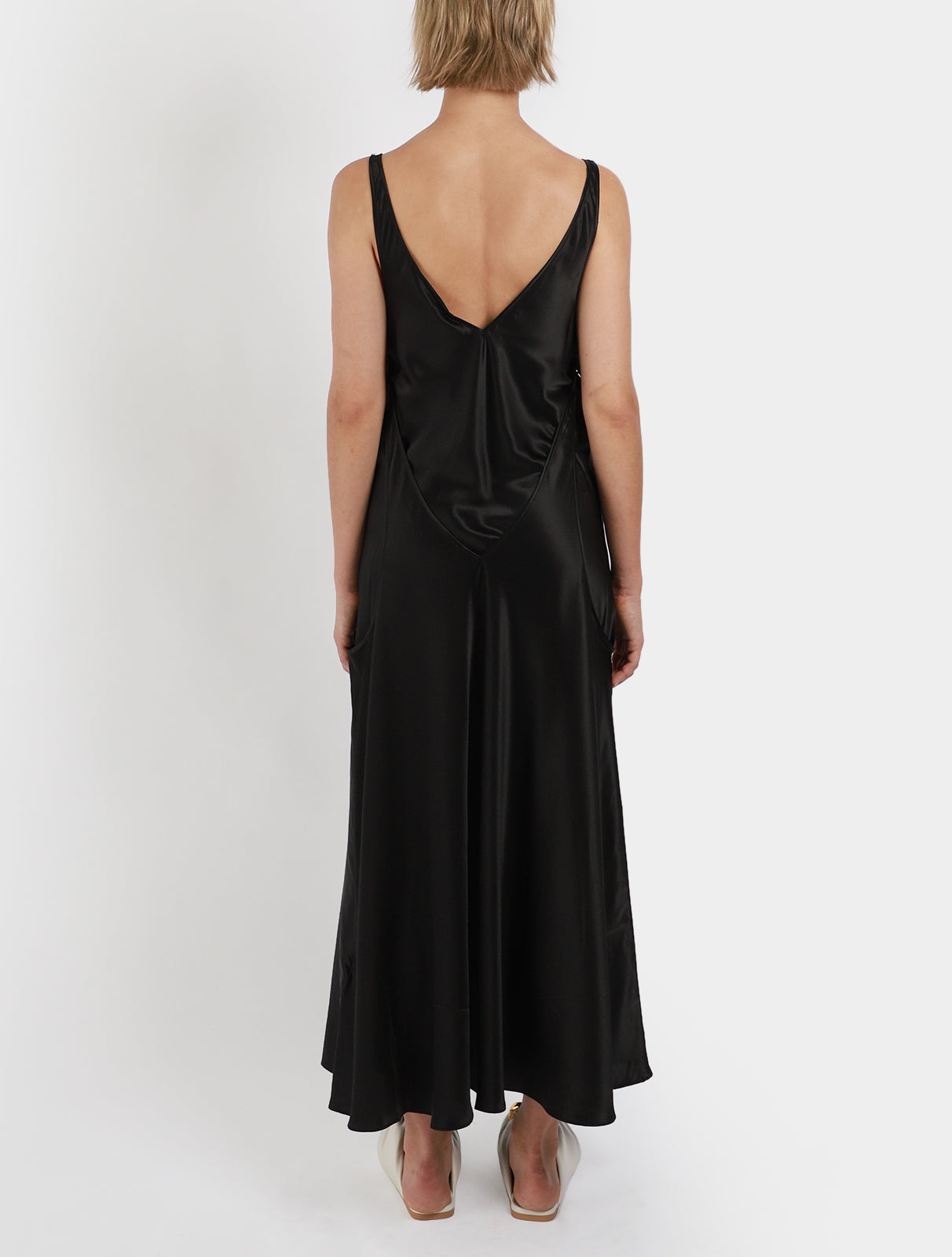 Cut Out Layered Sleeveless Dress