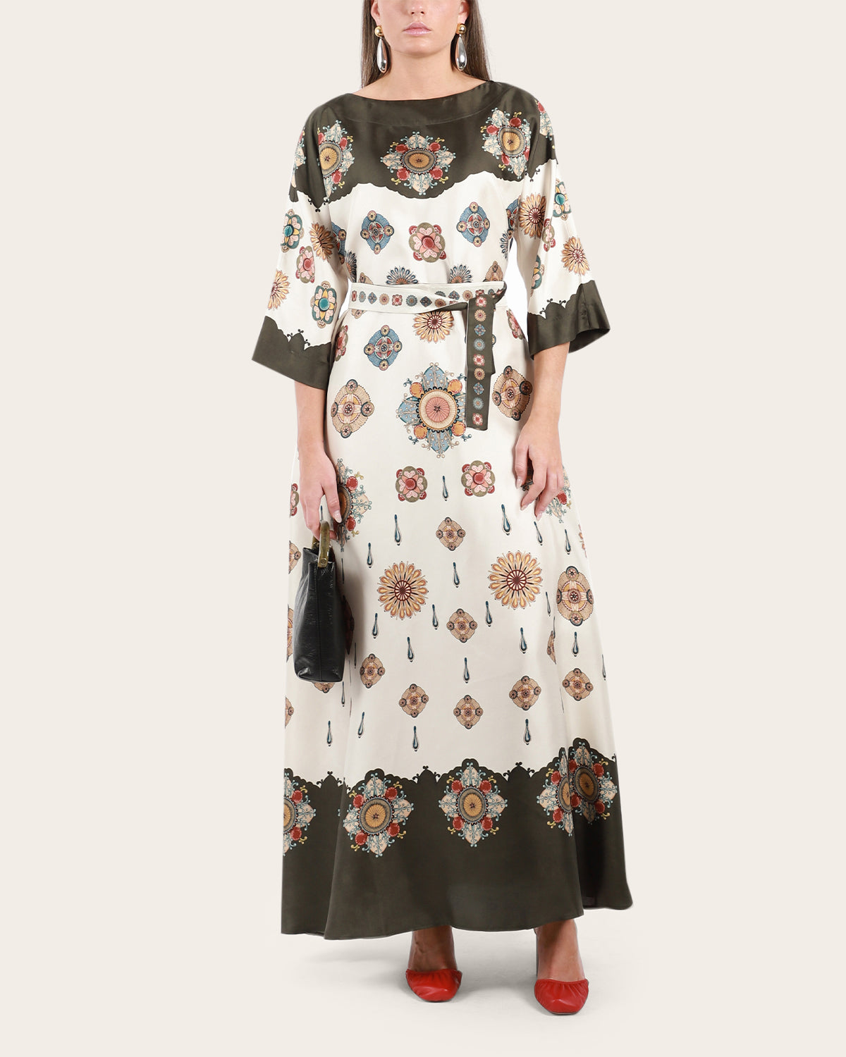 Muumuu Dress Round Neck