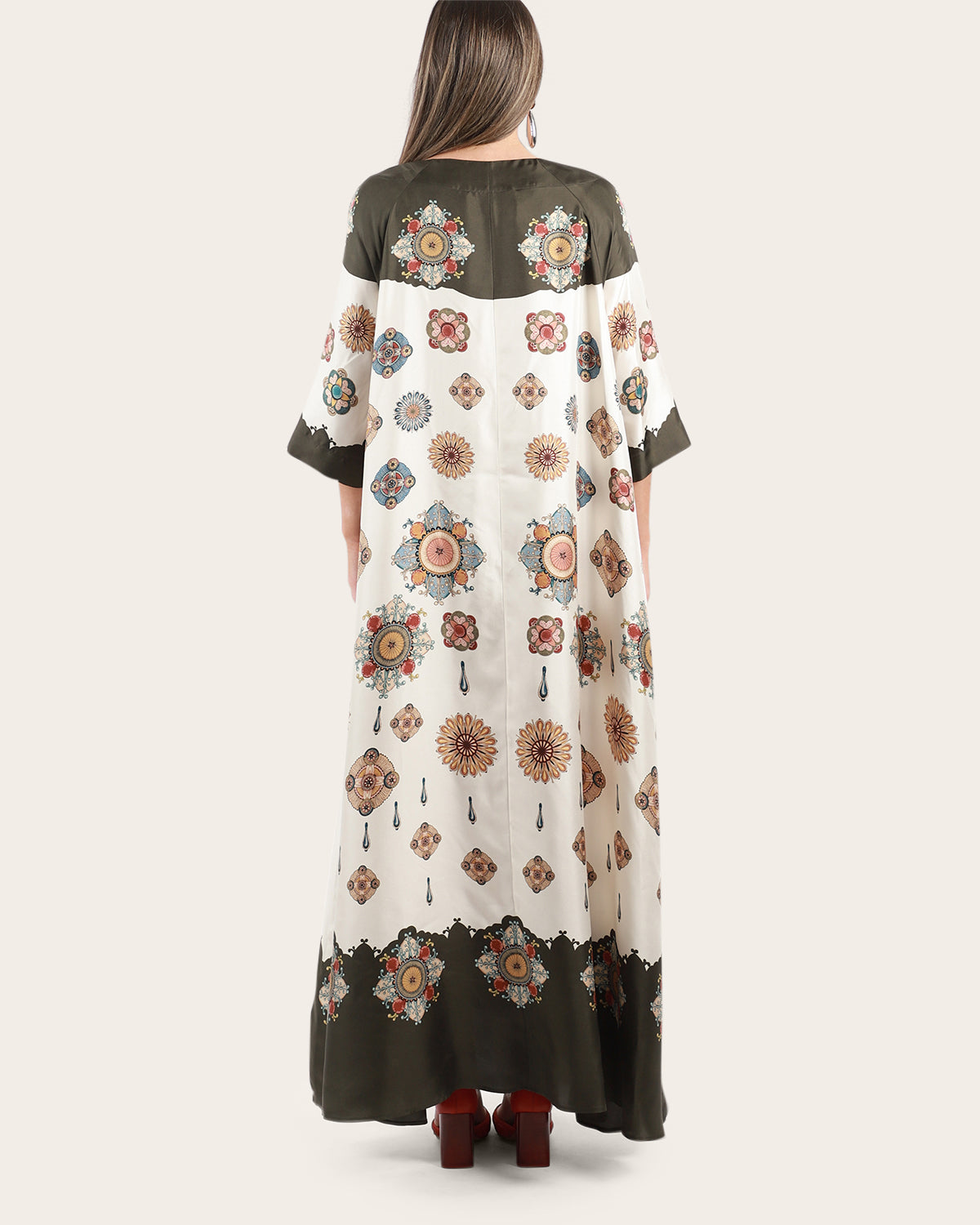 Muumuu Dress Round Neck