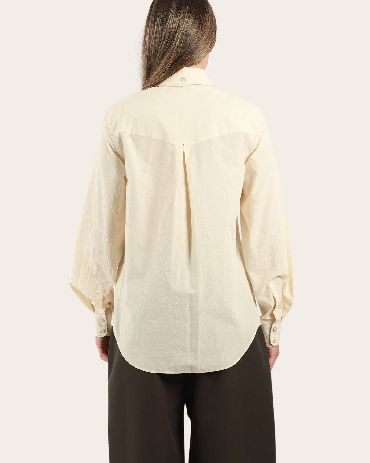 Chest-Pocket Fitted Shirt