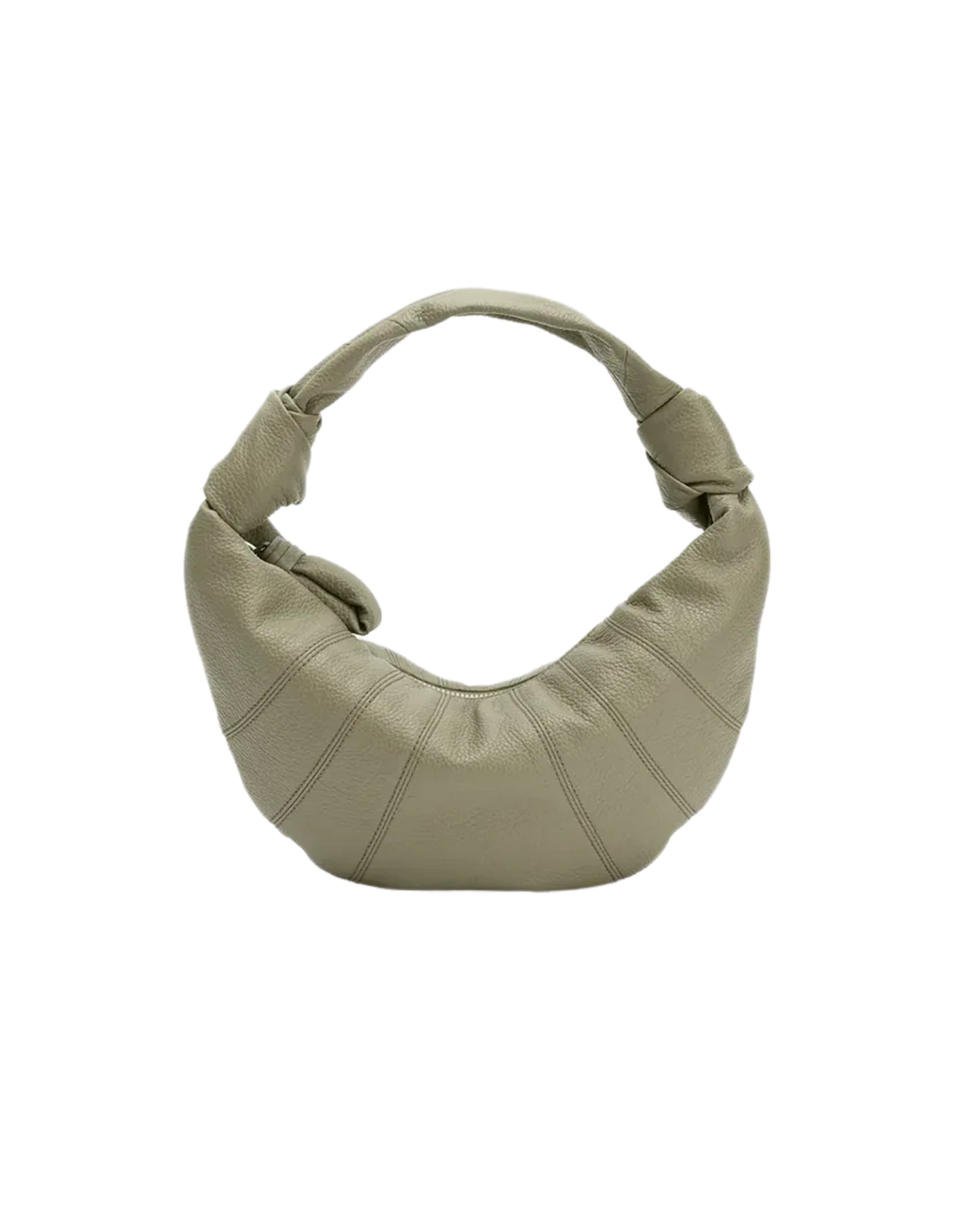 Mini Fortune Soft Grained Croissant Bag