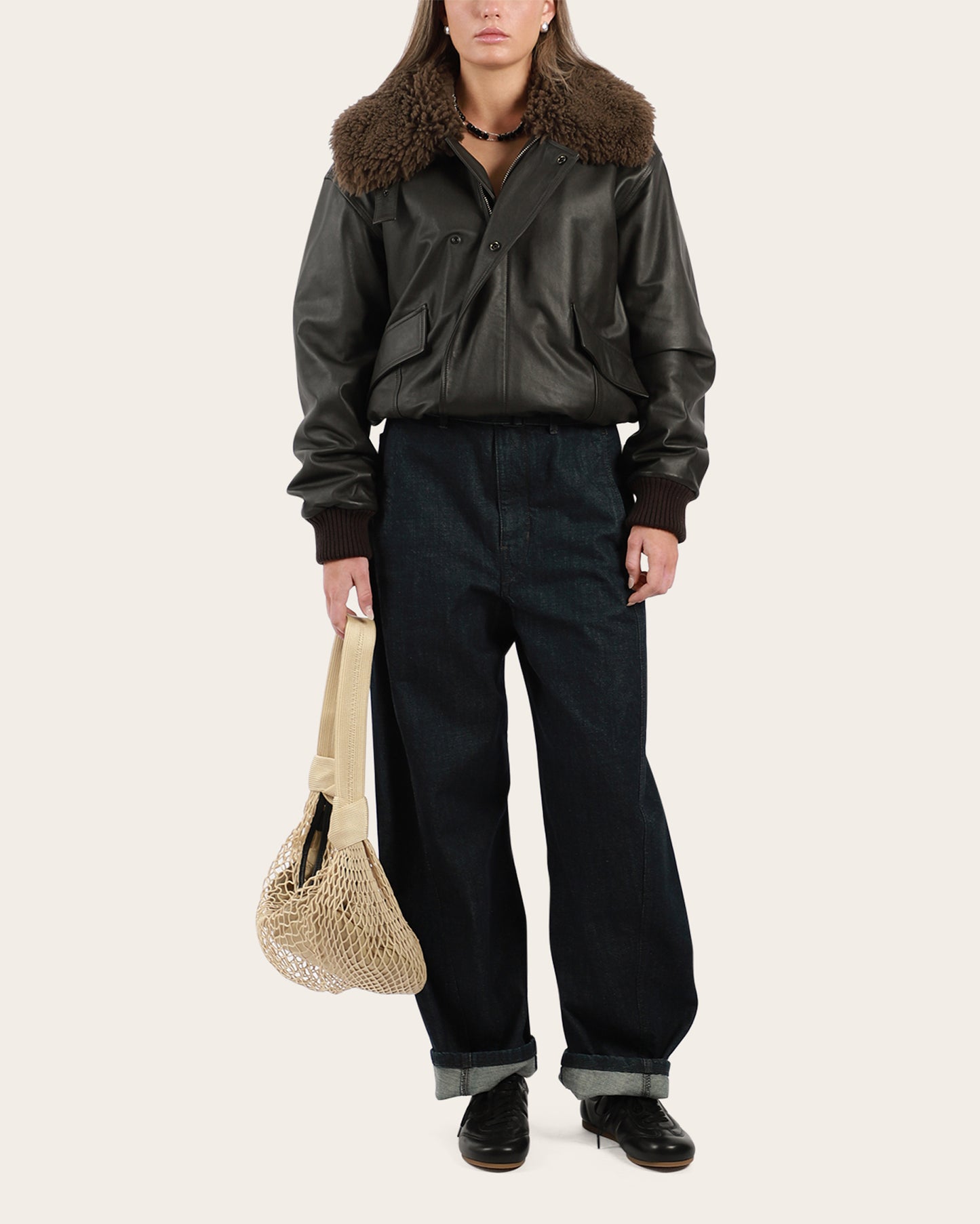Shearling Collar Blouson