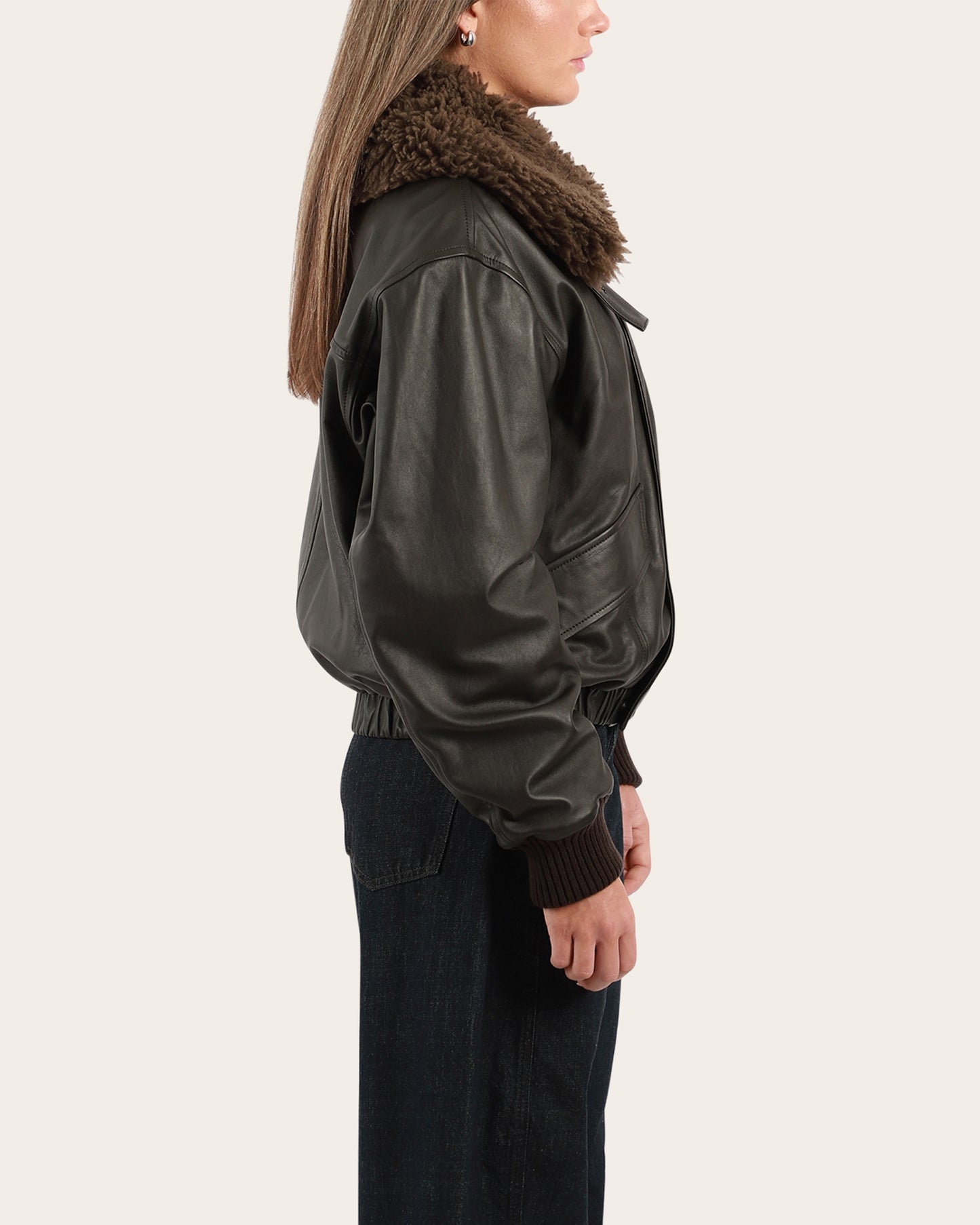 Shearling Collar Blouson