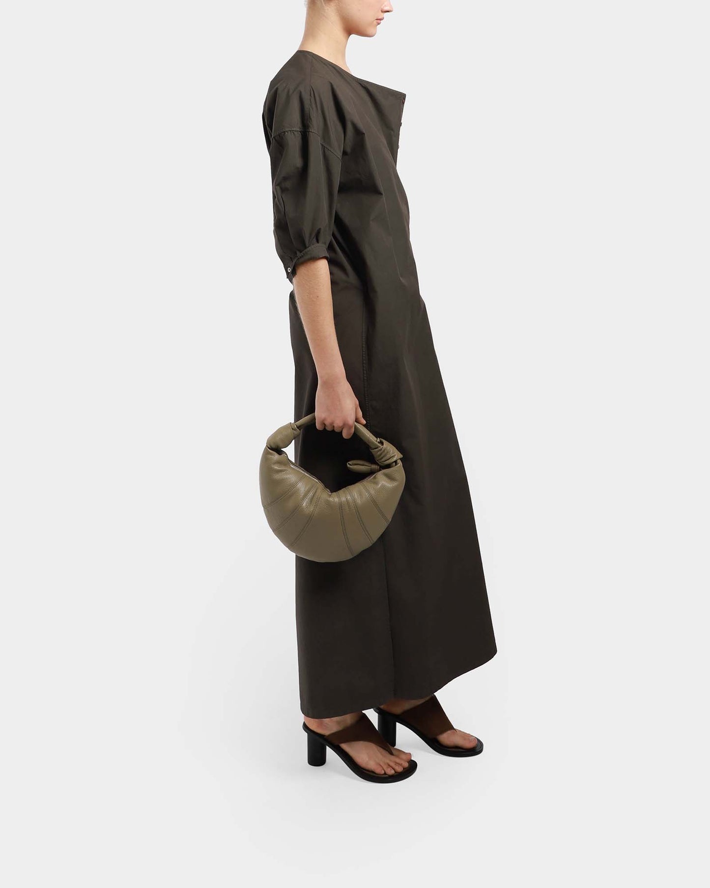 Short Sleeve Twisted Dress