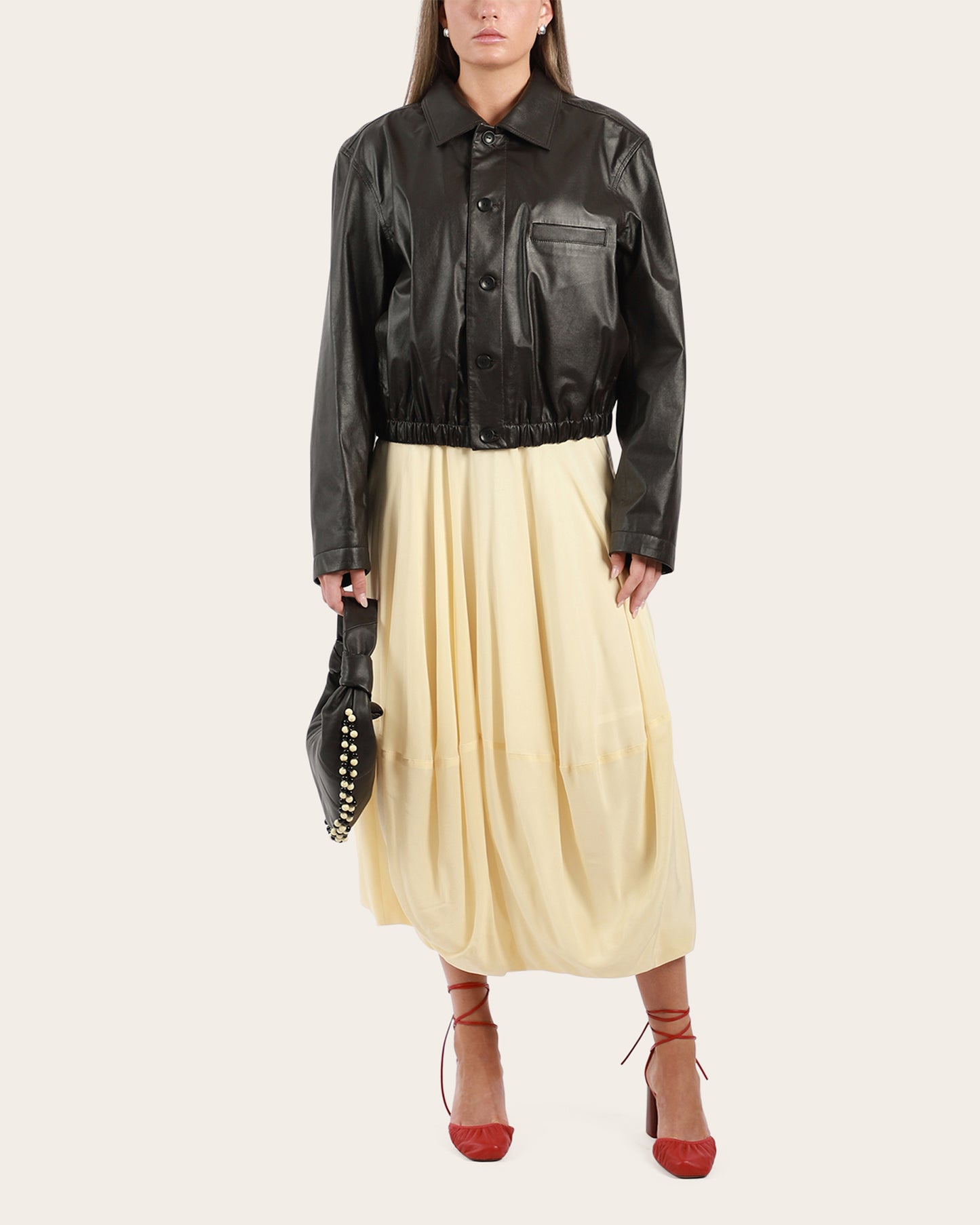 Soft Leather Blouson